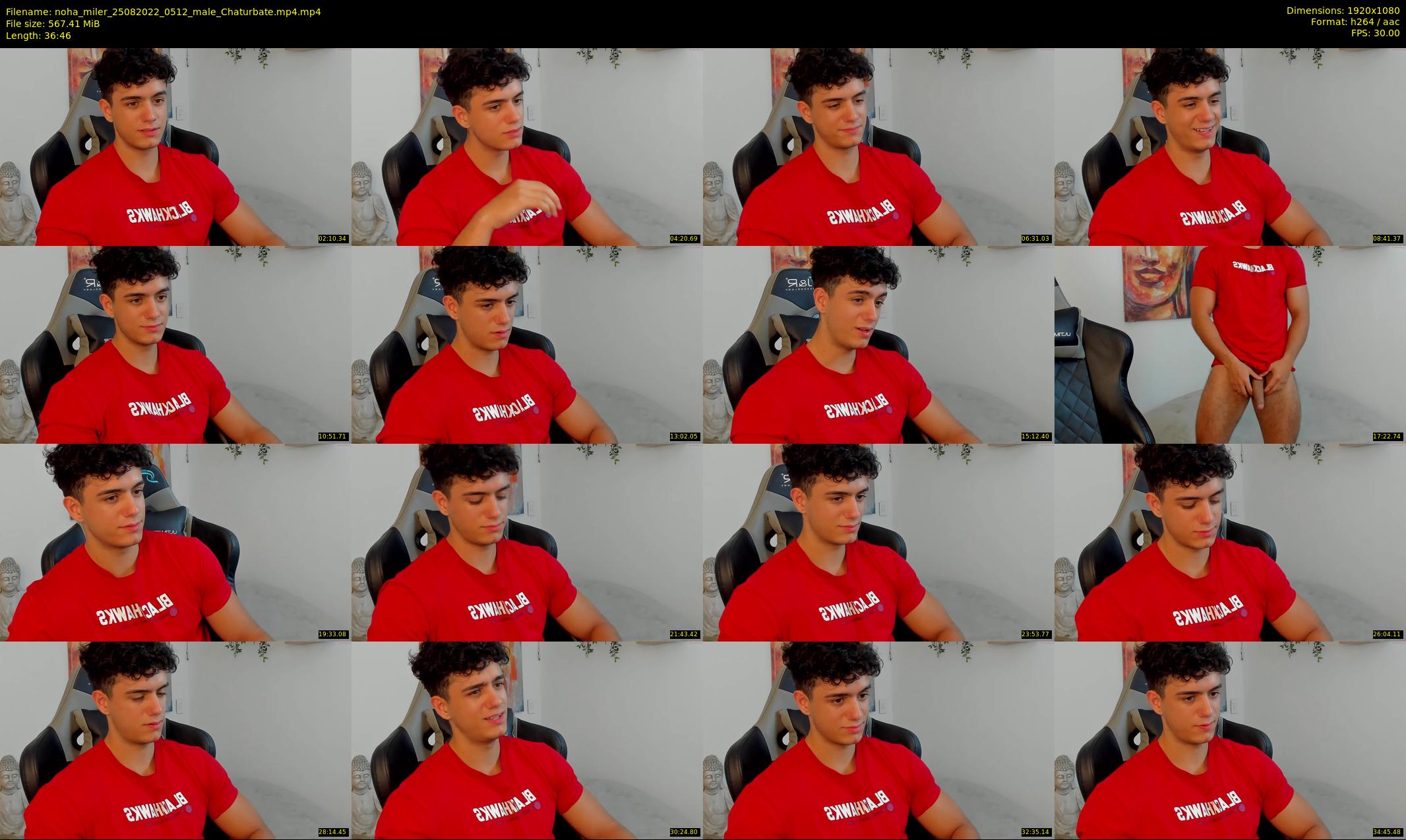 noha_miler — 37 minute Chaturbate male cam show recording, 1080p, Aug 25, 2022