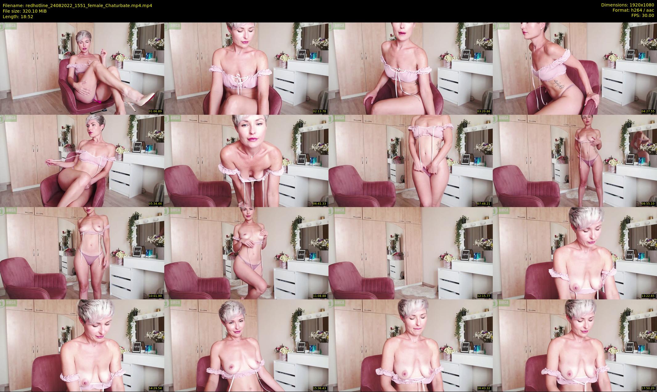 redhotline — 19 minute Chaturbate female cam show recording, 1080p, Aug 24, 2022