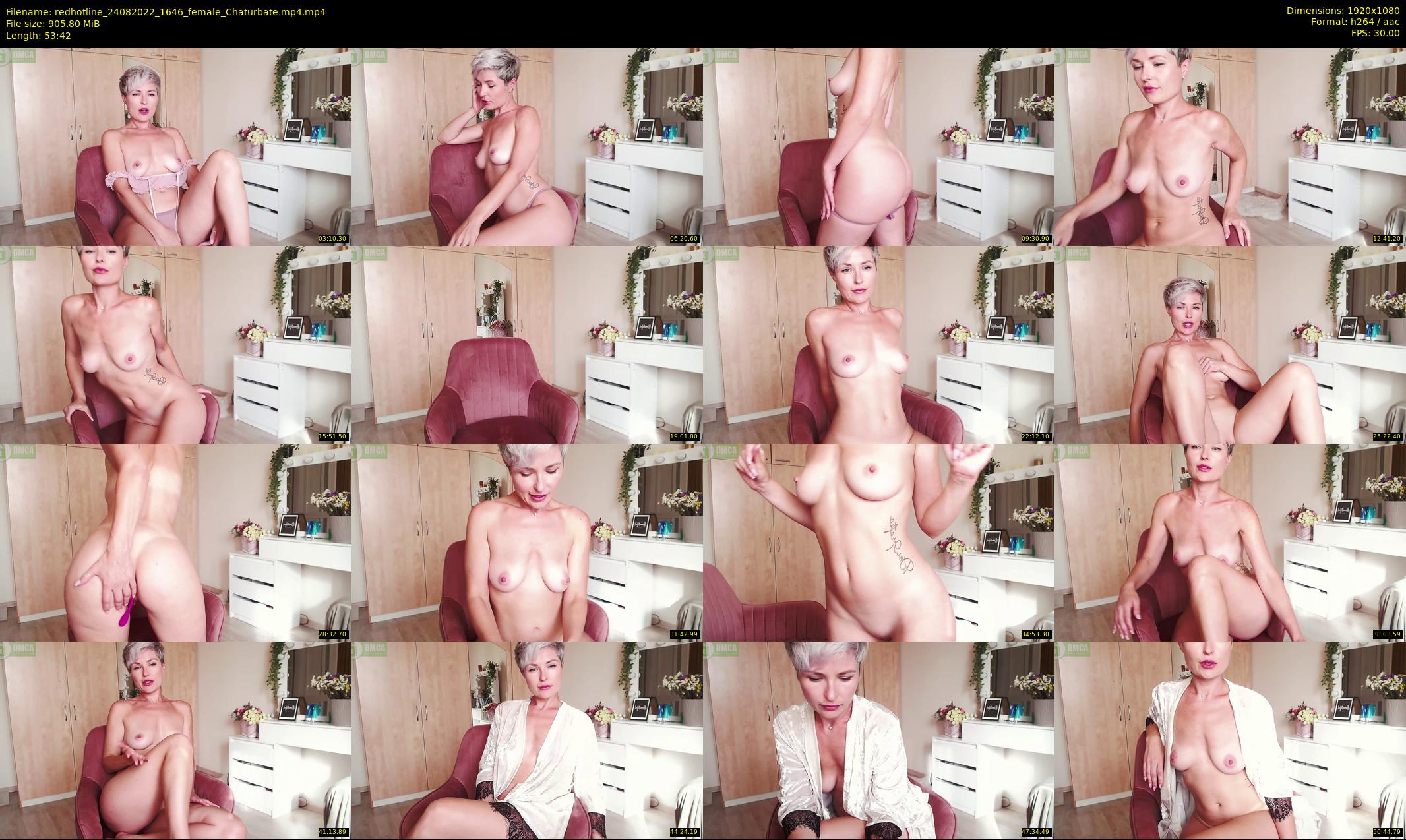 redhotline — 54 minute Chaturbate female cam show recording, 1080p, Aug 24, 2022