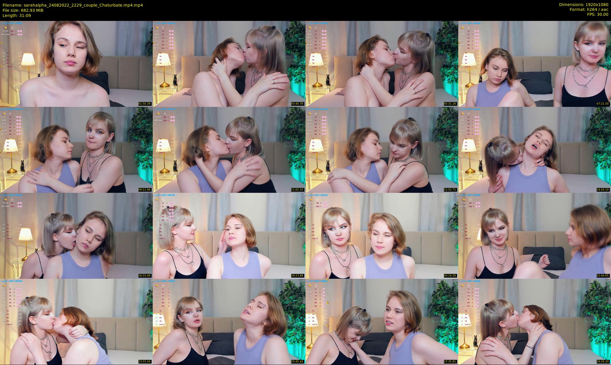 sarahalpha — 32 minute Chaturbate couple cam show recording, 1080p, Aug 24, 2022