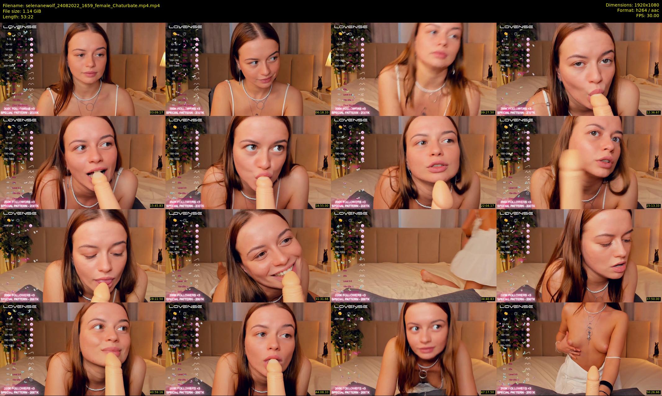 selenanewolf — 54 minute Chaturbate couple cam show recording, 1080p, Aug 24, 2022