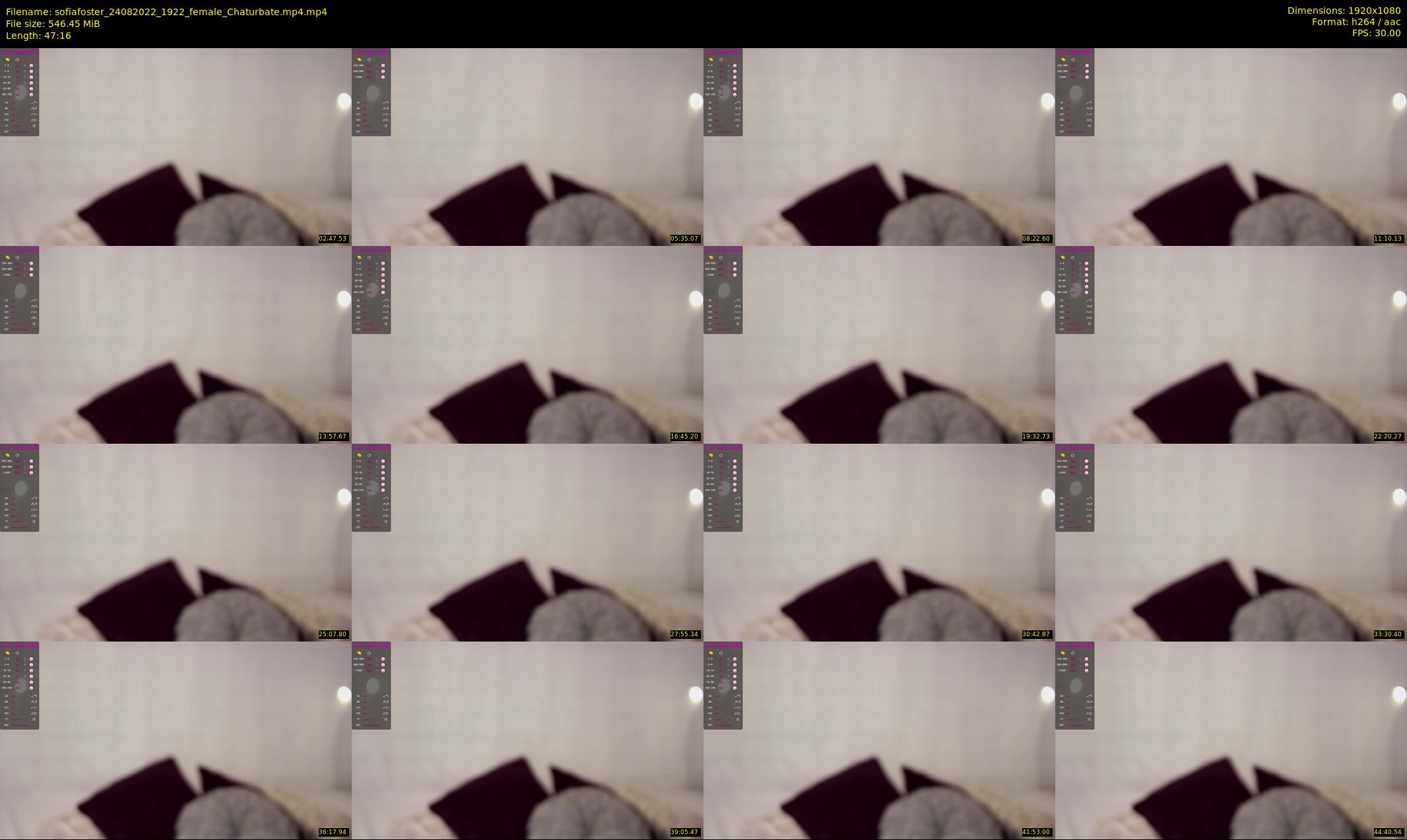 sofiafoster — 48 minute Chaturbate female cam show recording, 1080p, Aug 24, 2022