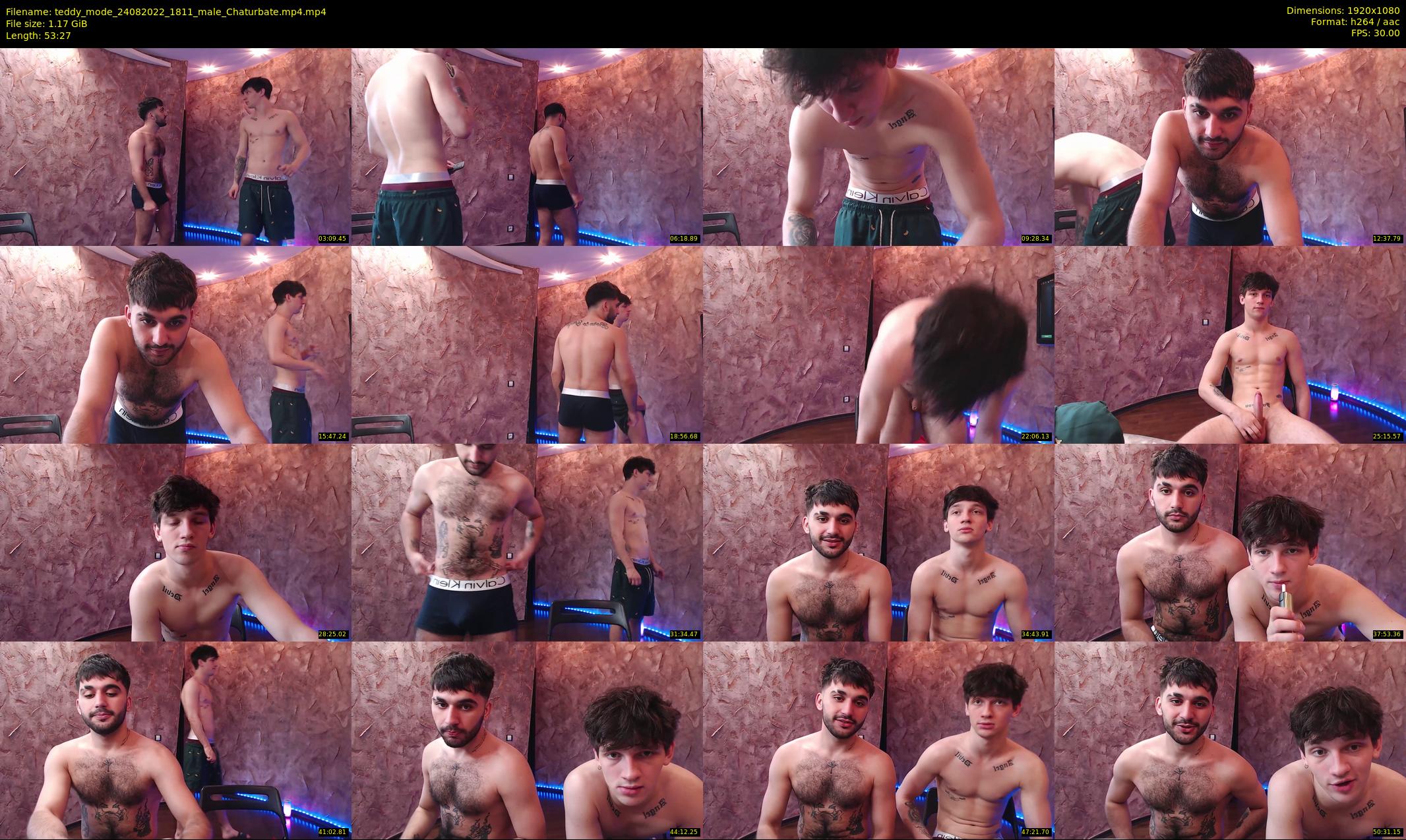 teddy_mode — 54 minute Chaturbate couple cam show recording, 1080p, Aug 24, 2022