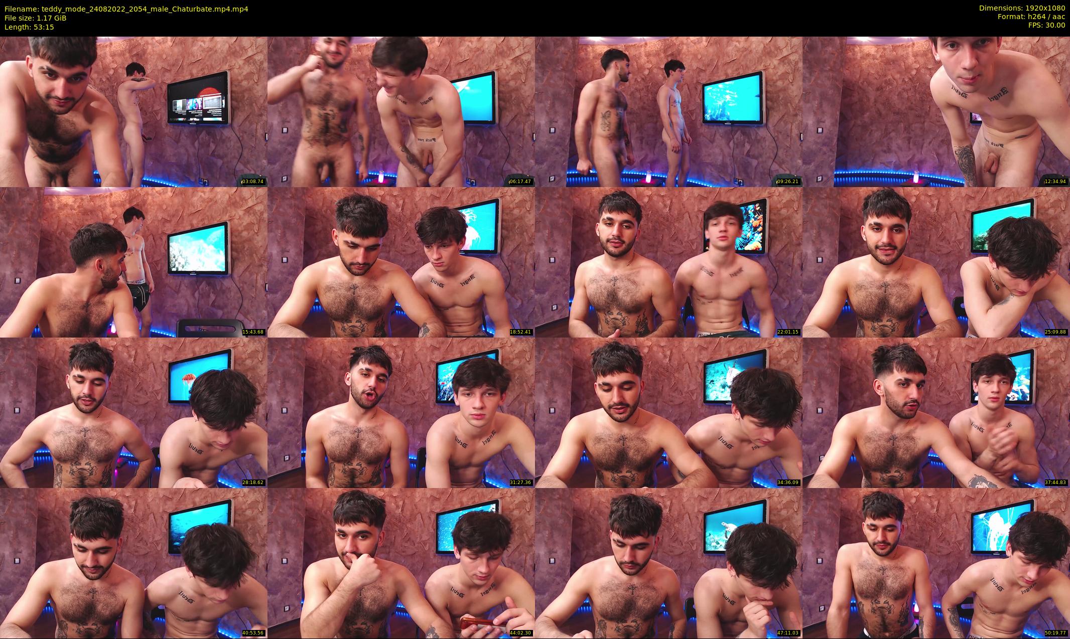 teddy_mode — 54 minute Chaturbate couple cam show recording, 1080p, Aug 24, 2022
