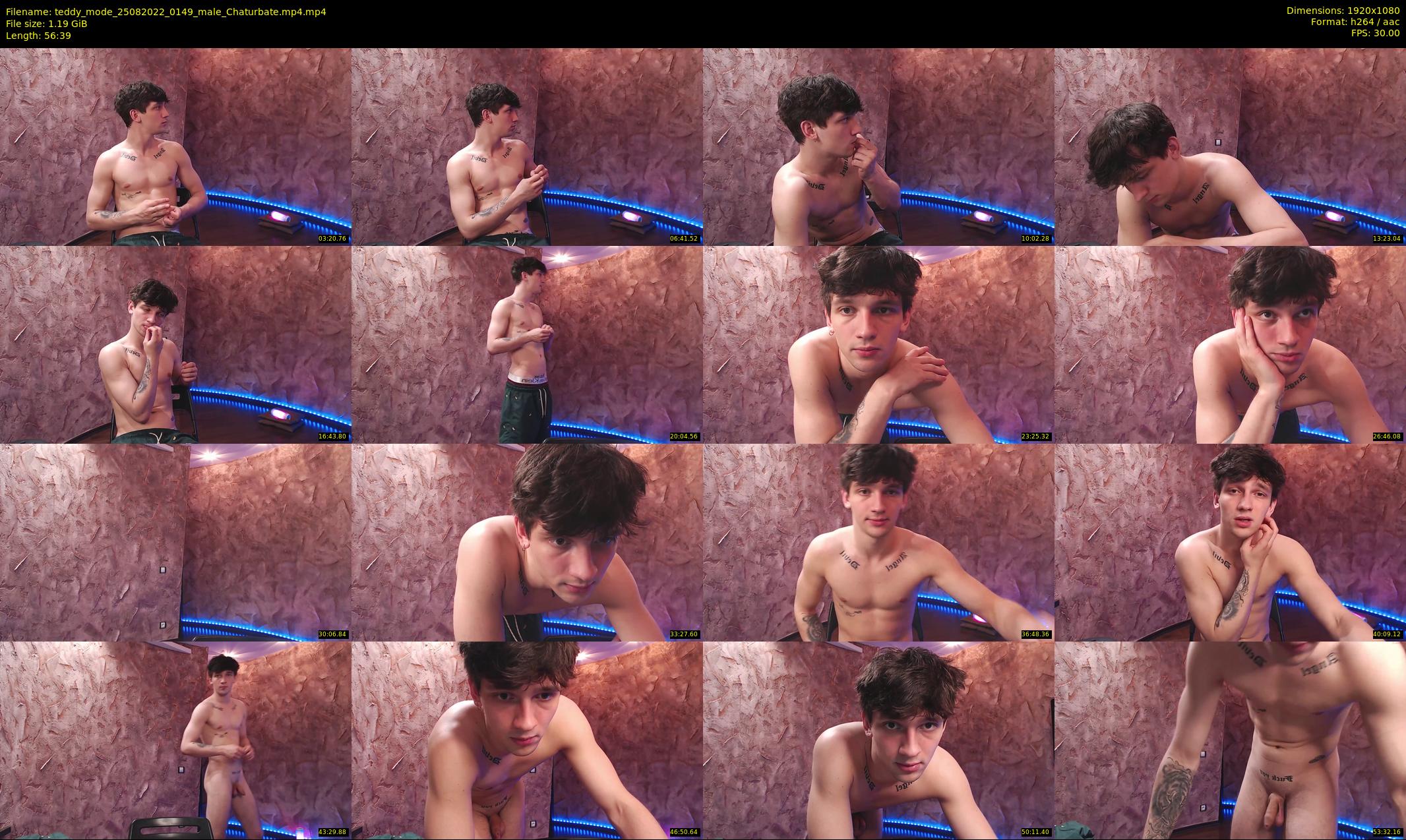 teddy_mode — 57 minute Chaturbate couple cam show recording, 1080p, Aug 25, 2022