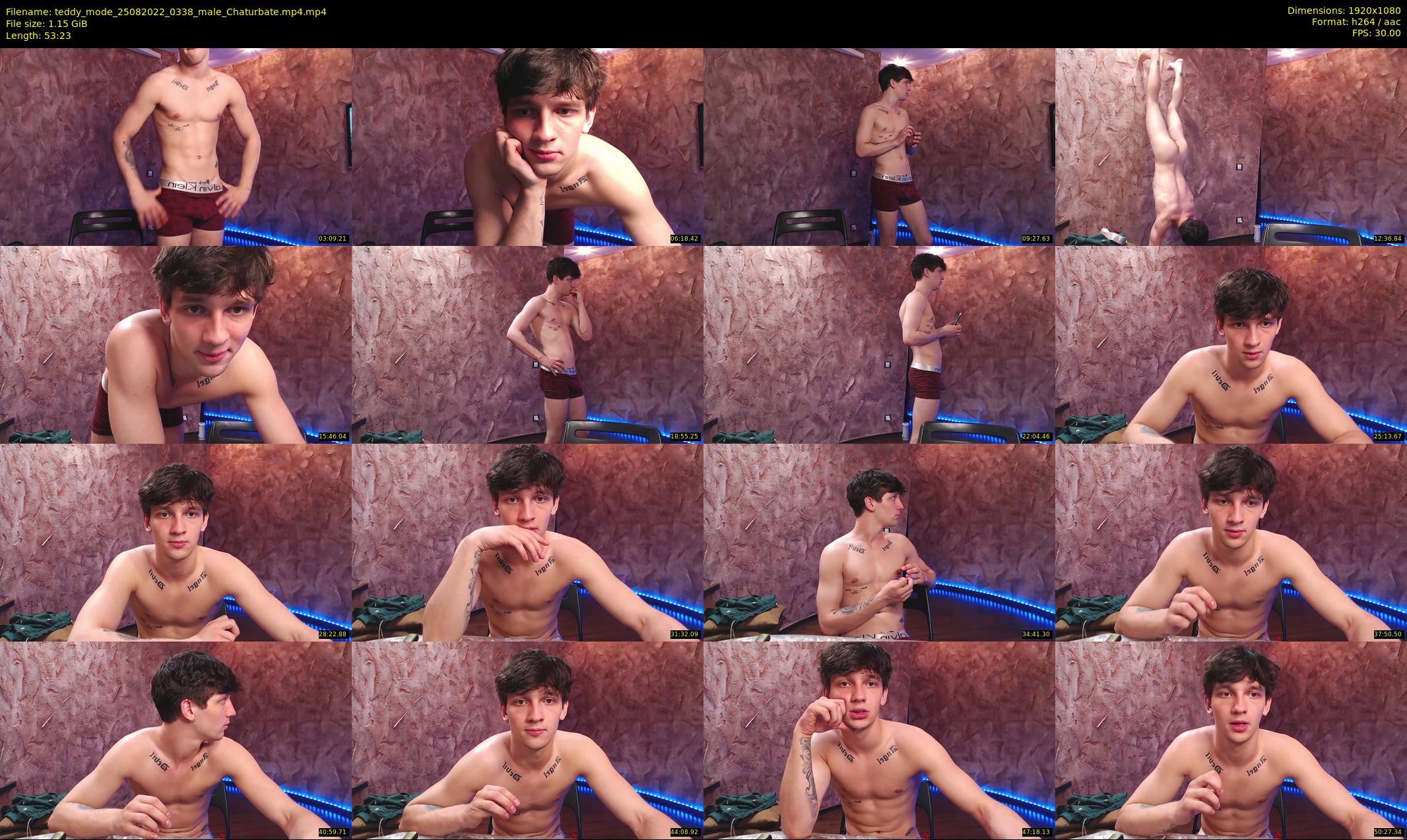 teddy_mode — 54 minute Chaturbate couple cam show recording, 1080p, Aug 25, 2022