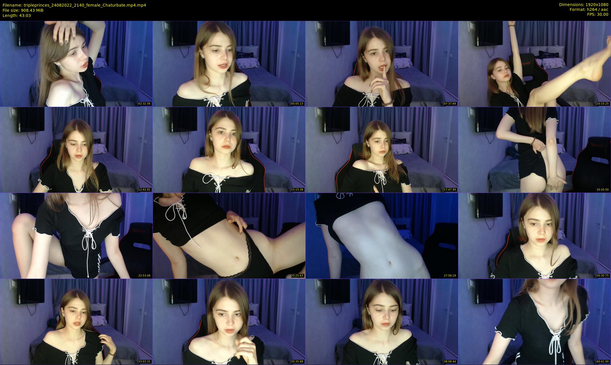 tripleprinces — 44 minute Chaturbate female cam show recording, 1080p, Aug 24, 2022