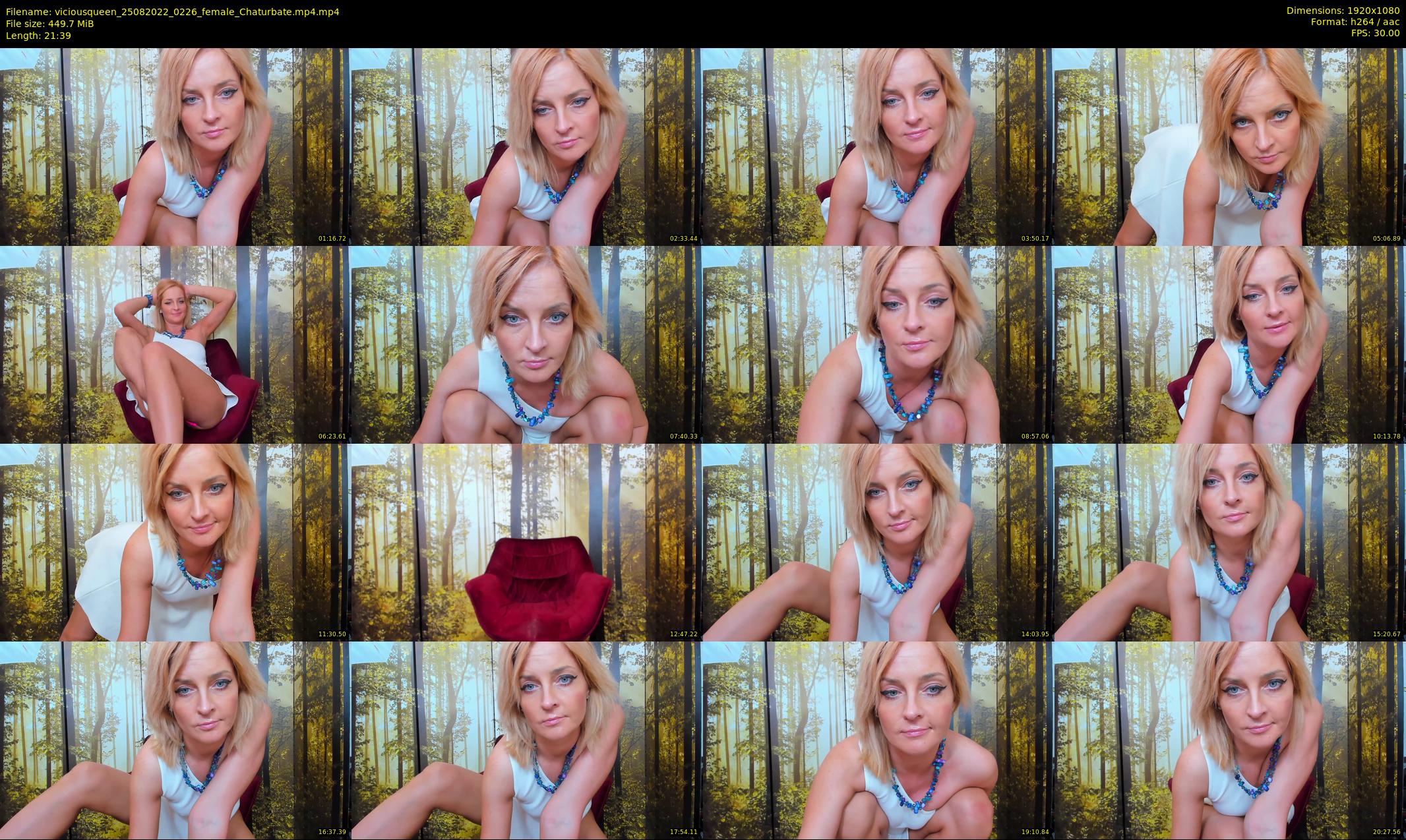 viciousqueen — 22 minute Chaturbate female cam show recording, 1080p, Aug 25, 2022