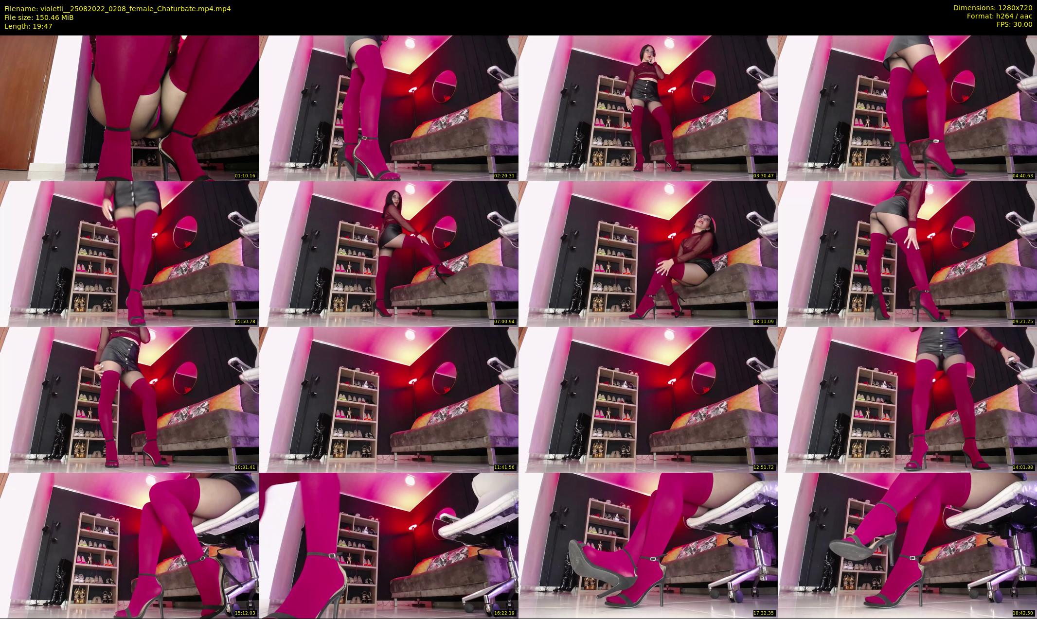 violetli_ — 20 minute Chaturbate female cam show recording, 720p, Aug 25, 2022