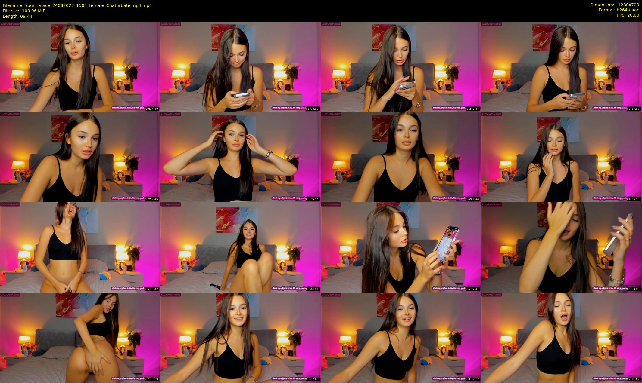 your__voice — 10 minute Chaturbate female cam show recording, 720p, Aug 24, 2022