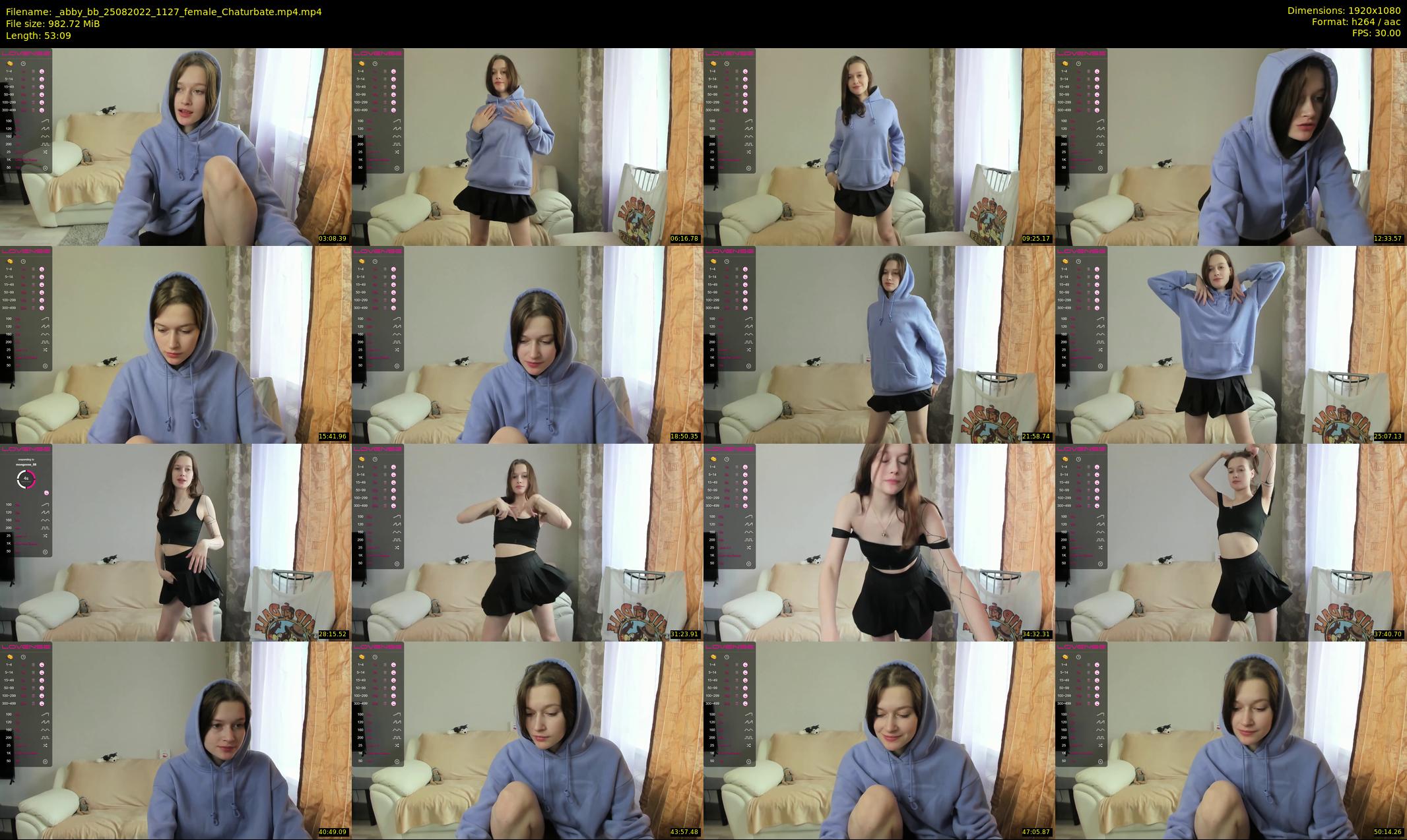 _abby_bb — 54 minute Chaturbate female cam show recording, 1080p, Aug 25, 2022