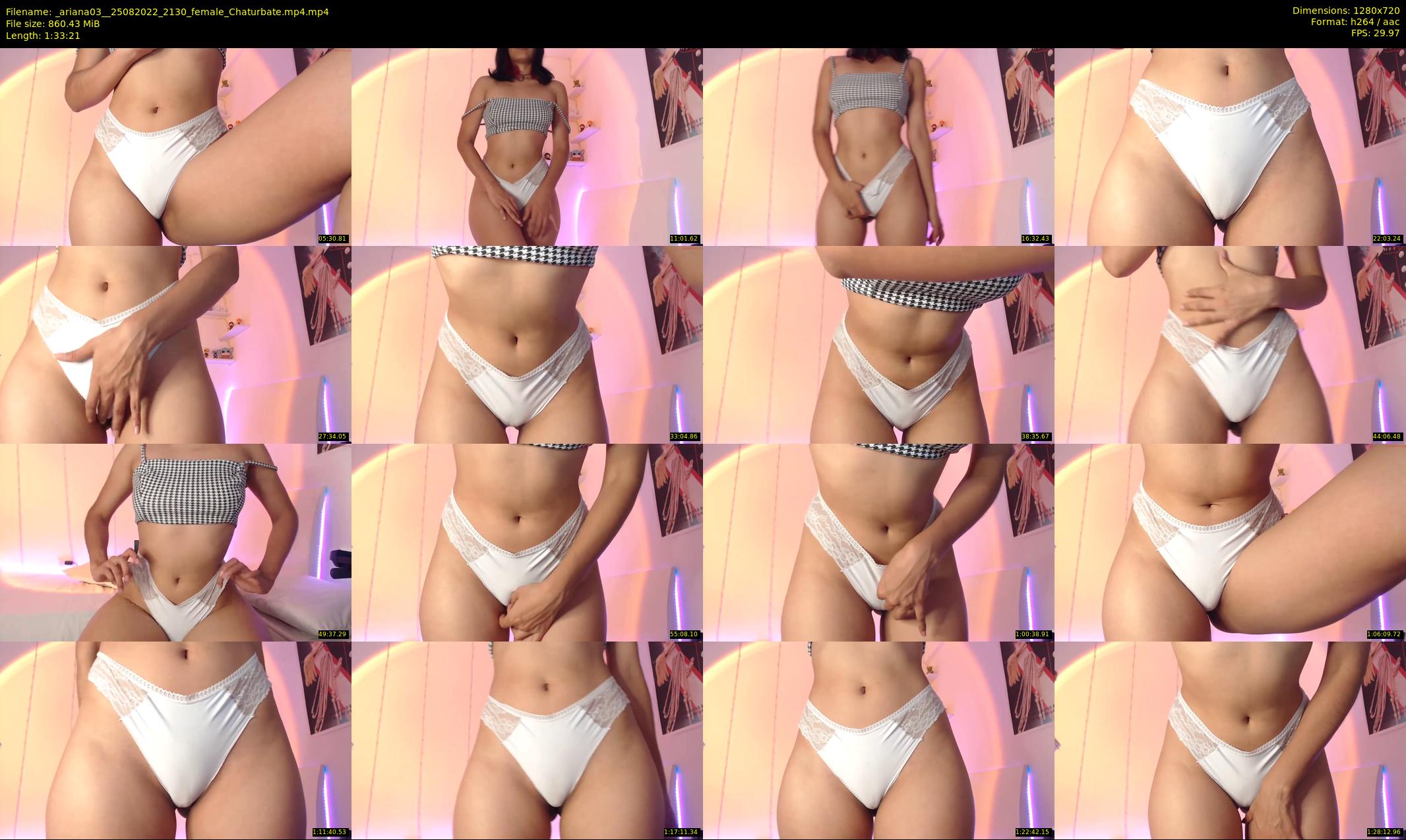 _ariana03_ — 94 minute Chaturbate female cam show recording, 720p, Aug 25, 2022