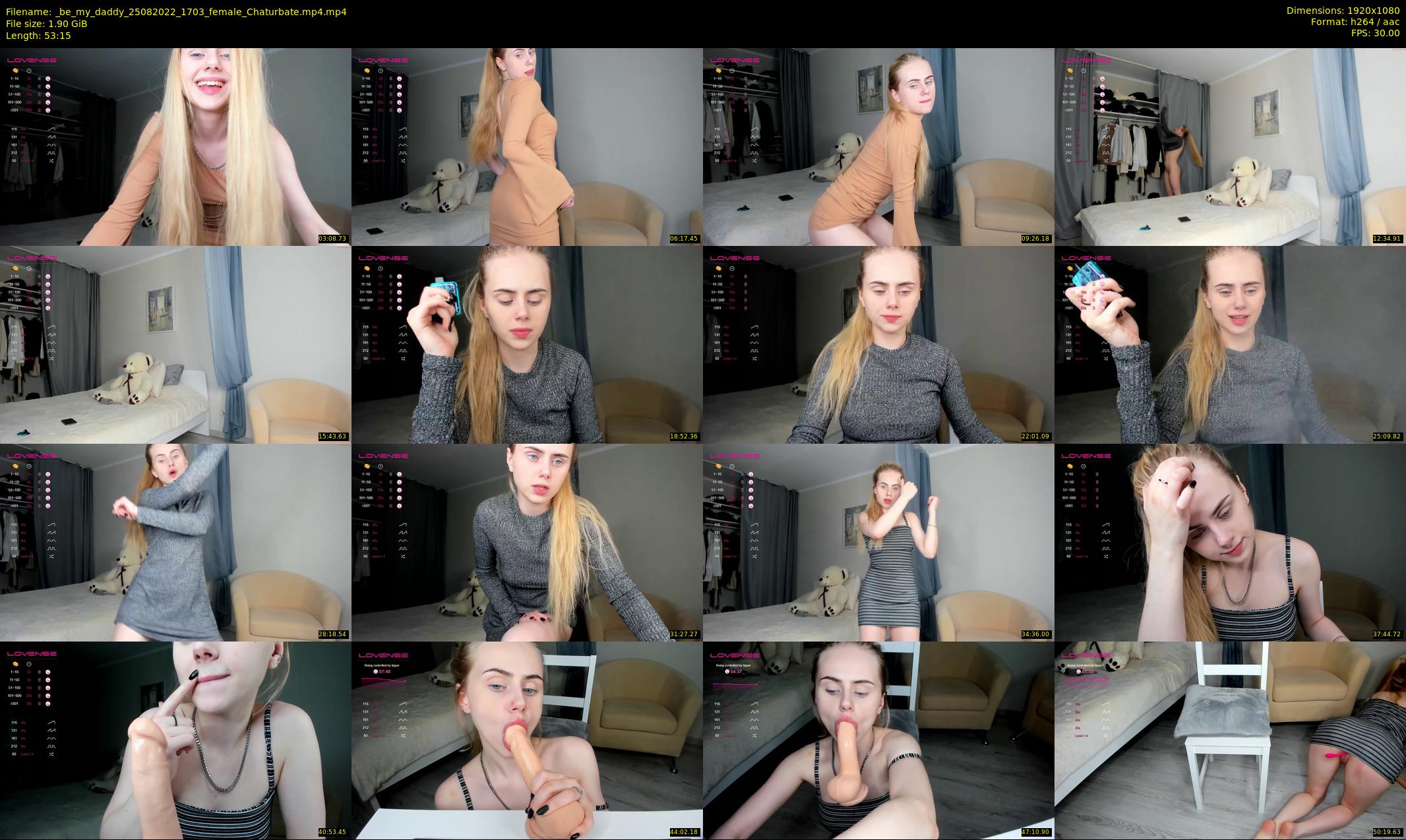 _be_my_daddy — 54 minute Chaturbate female cam show recording, 1080p, Aug 25, 2022