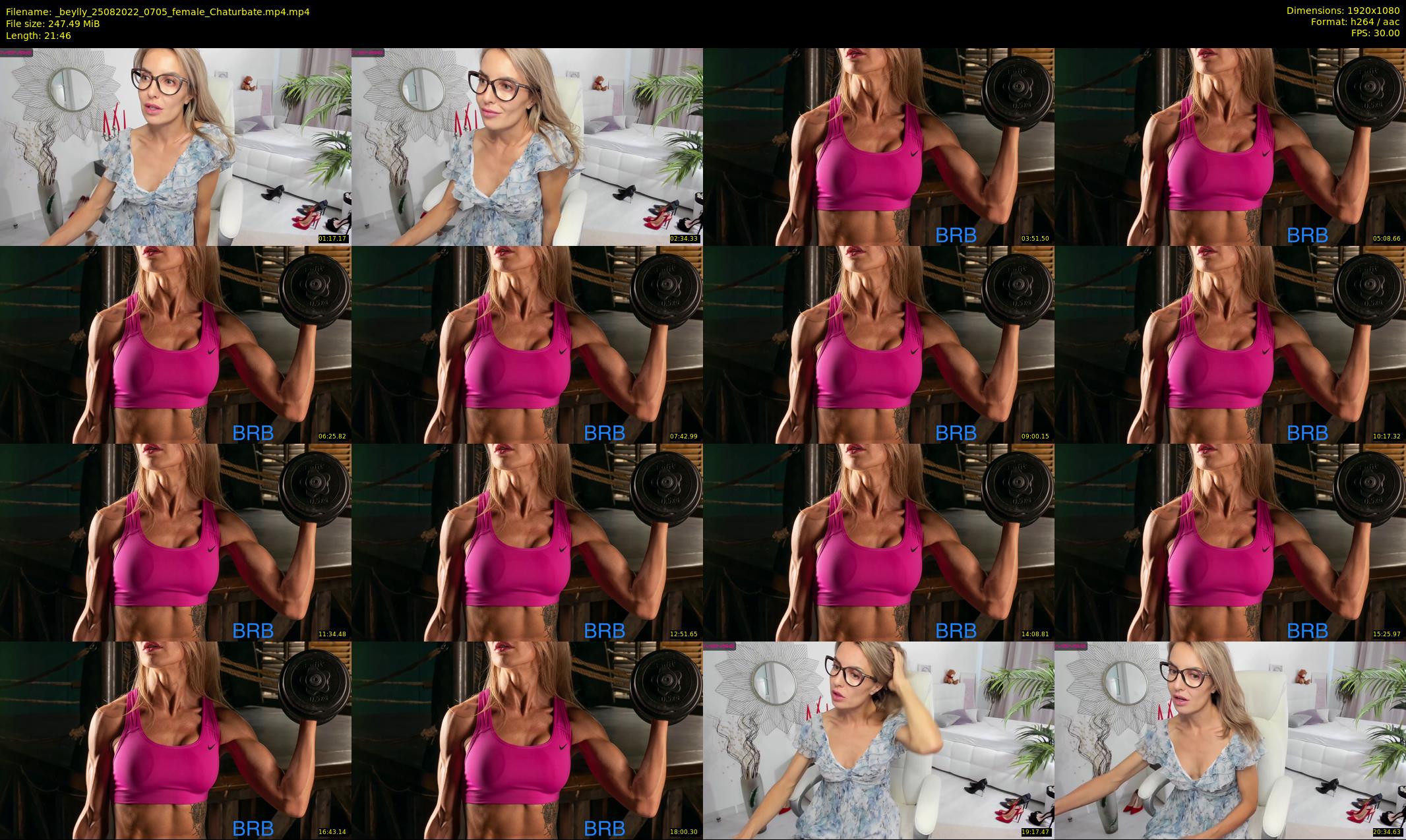 _beylly — 22 minute Chaturbate female cam show recording, 1080p, Aug 25, 2022
