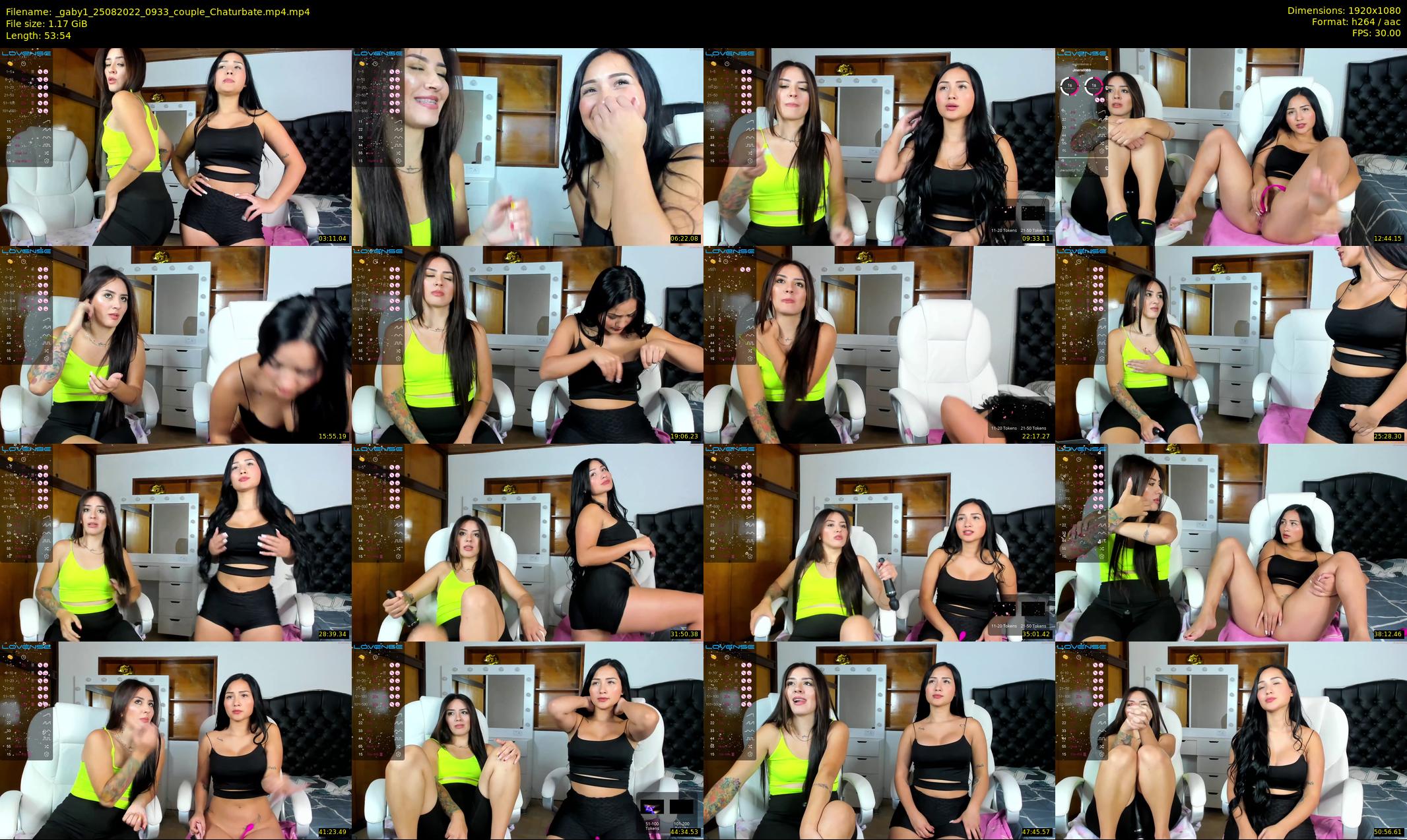 _gaby1 — 54 minute Chaturbate female cam show recording, 1080p, Aug 25, 2022