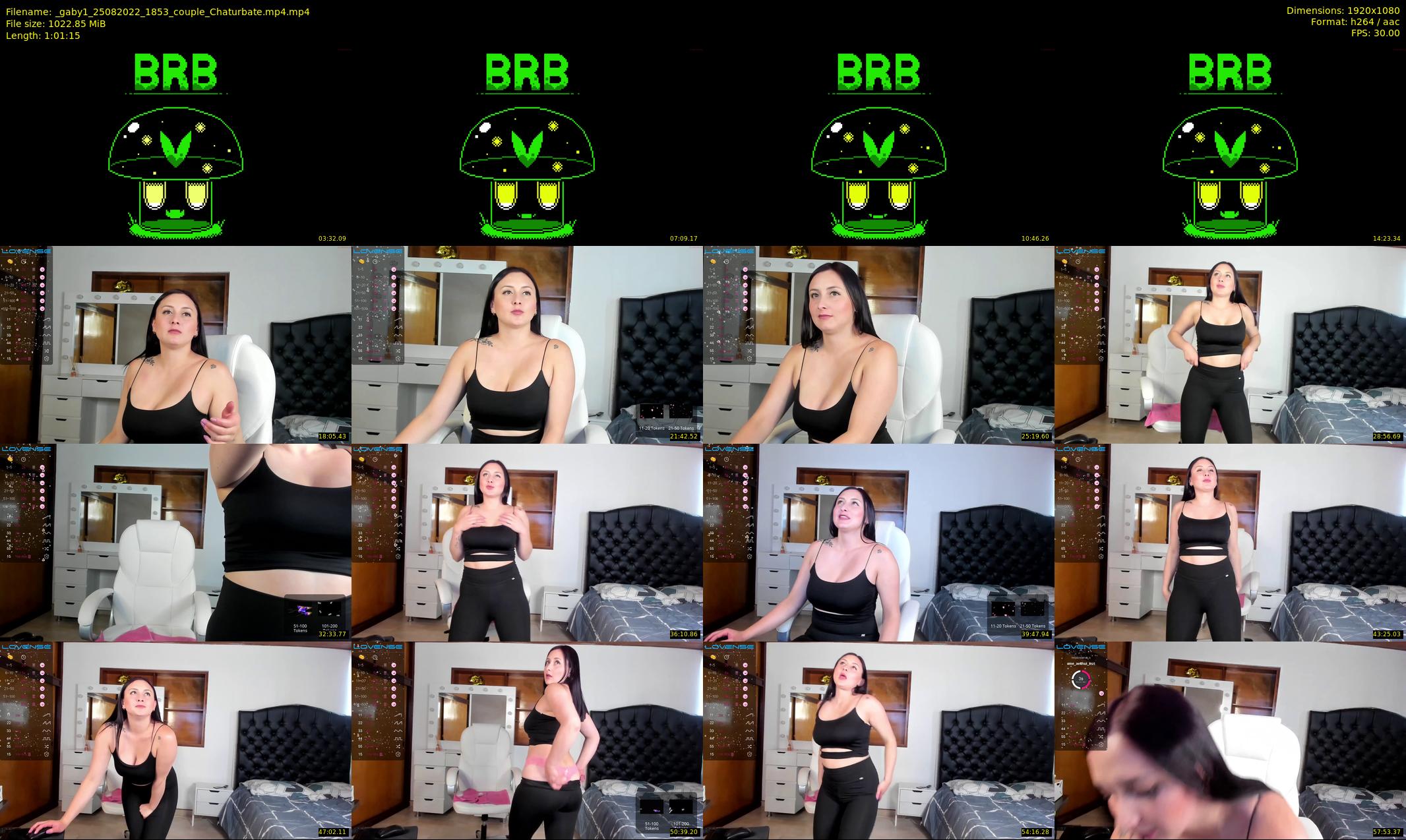 _gaby1 — 62 minute Chaturbate female cam show recording, 1080p, Aug 25, 2022
