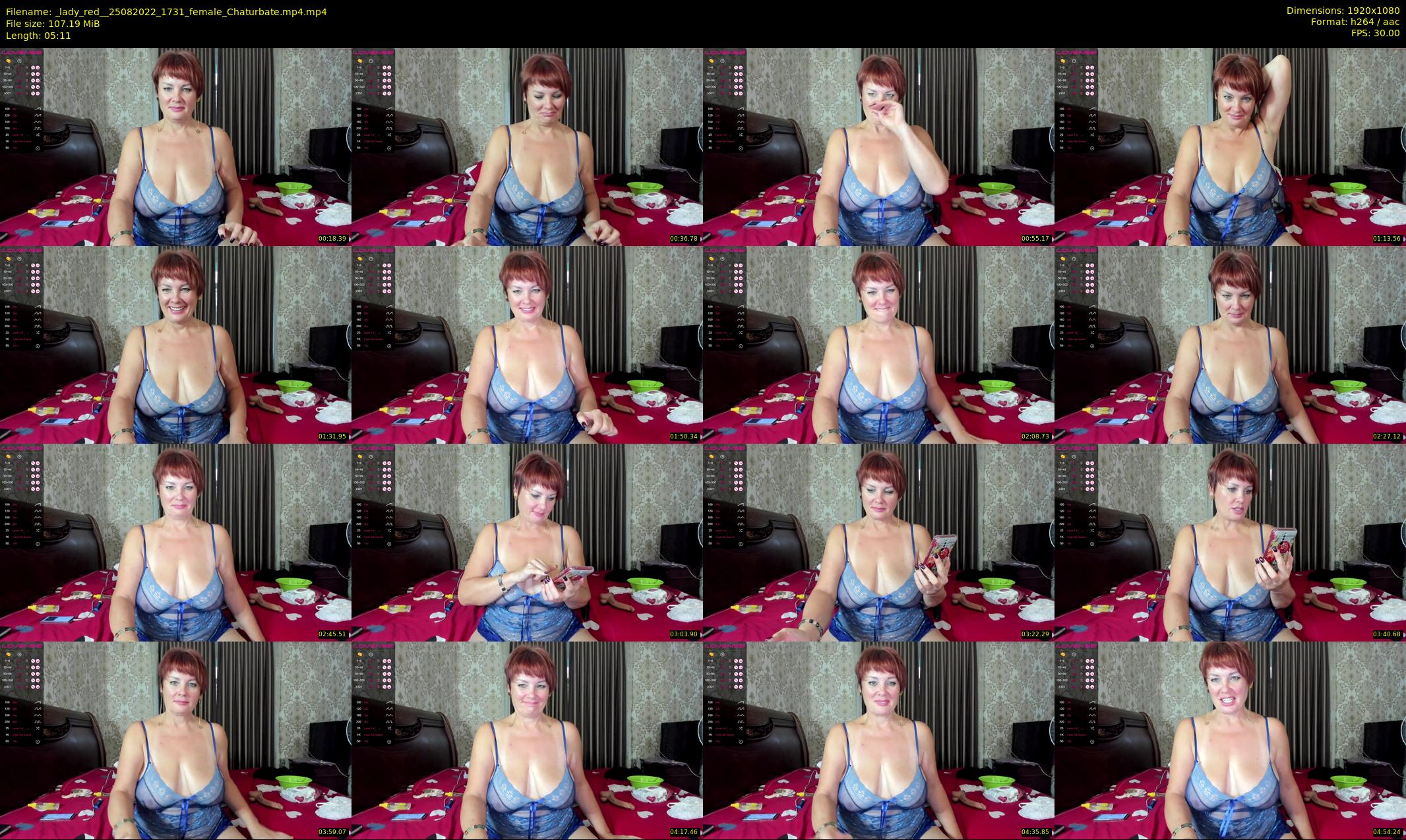 _lady_red_ — 6 minute Chaturbate female cam show recording, 1080p, Aug 25, 2022