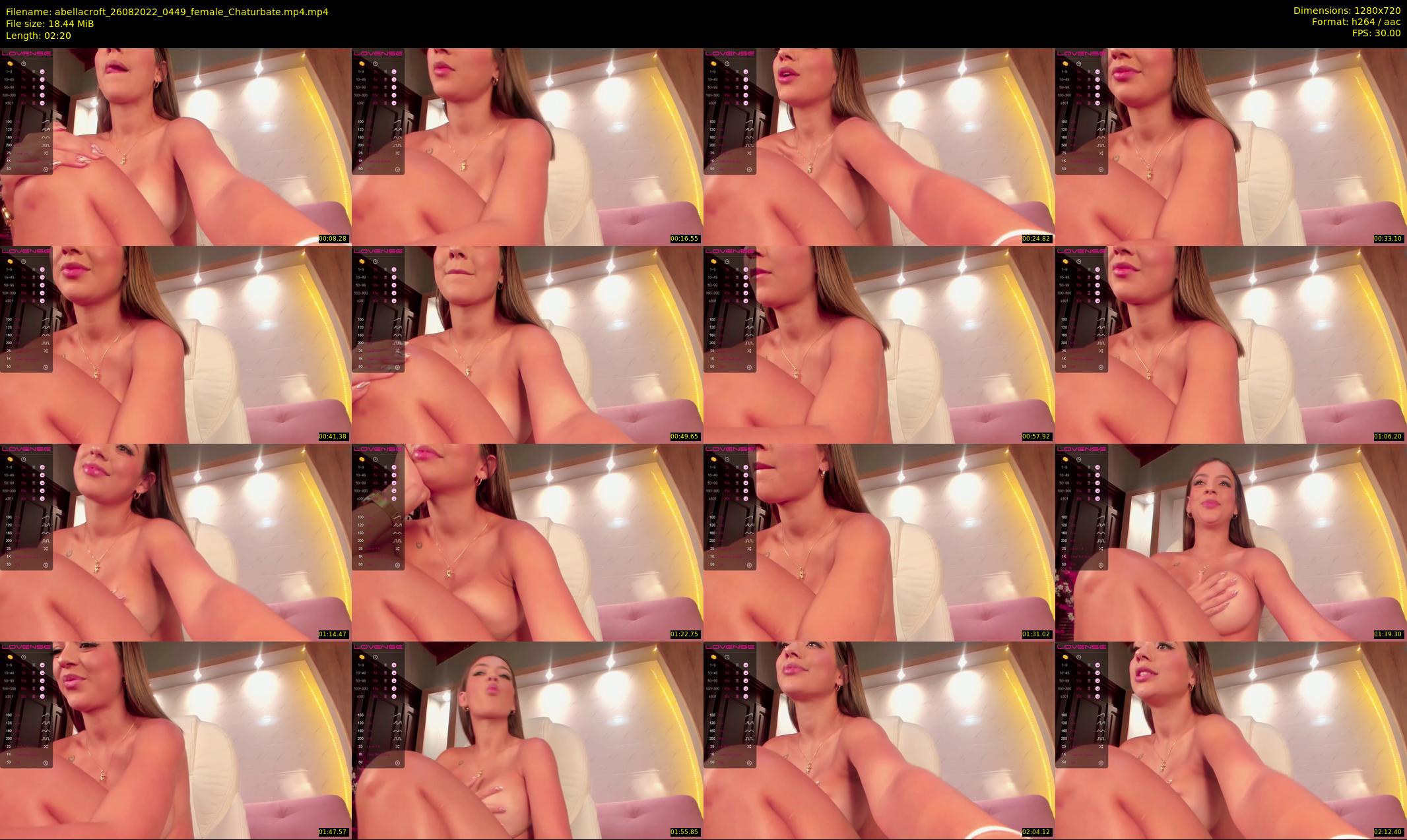 abellacroft — 3 minute Chaturbate female cam show recording, 720p, Aug 26, 2022