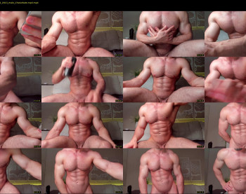 adam_muscle_ — 54 minute Chaturbate male cam show recording, 1080p, Aug 25, 2022