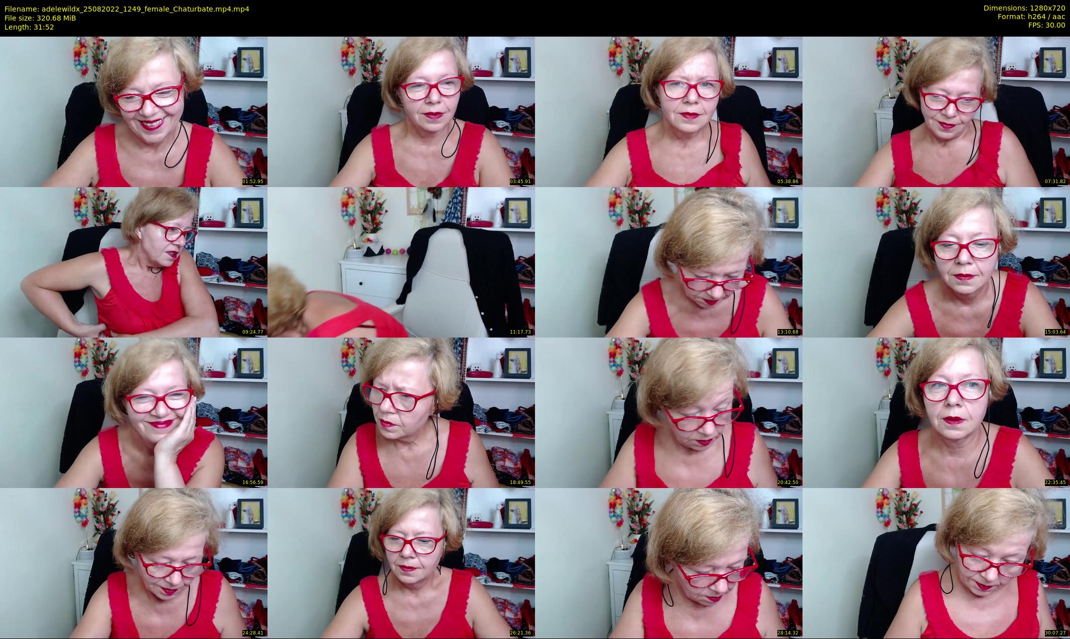 adelewildx — 32 minute Chaturbate female cam show recording, 720p, Aug 25, 2022