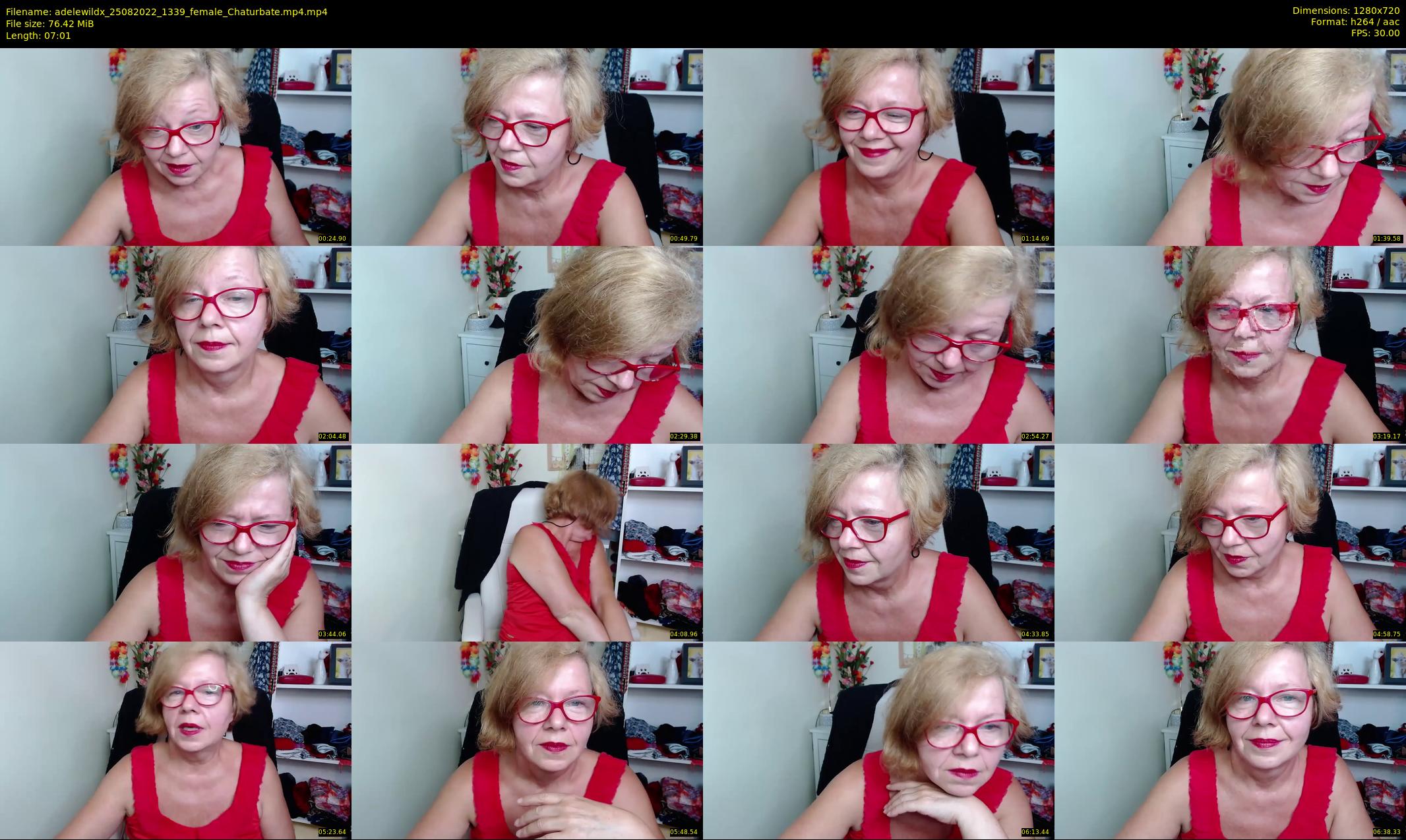 adelewildx — 8 minute Chaturbate female cam show recording, 720p, Aug 25, 2022