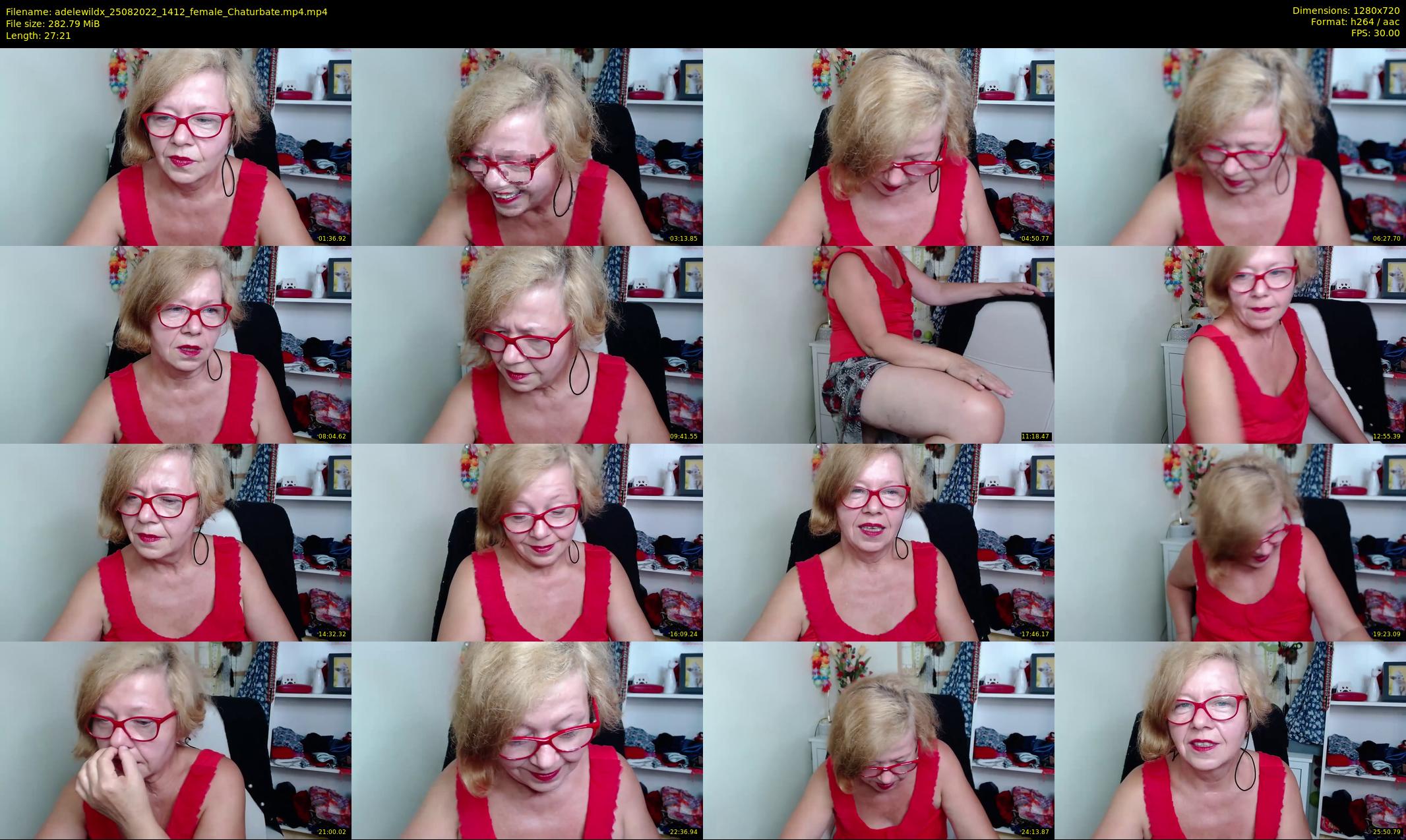 adelewildx — 28 minute Chaturbate female cam show recording, 720p, Aug 25, 2022