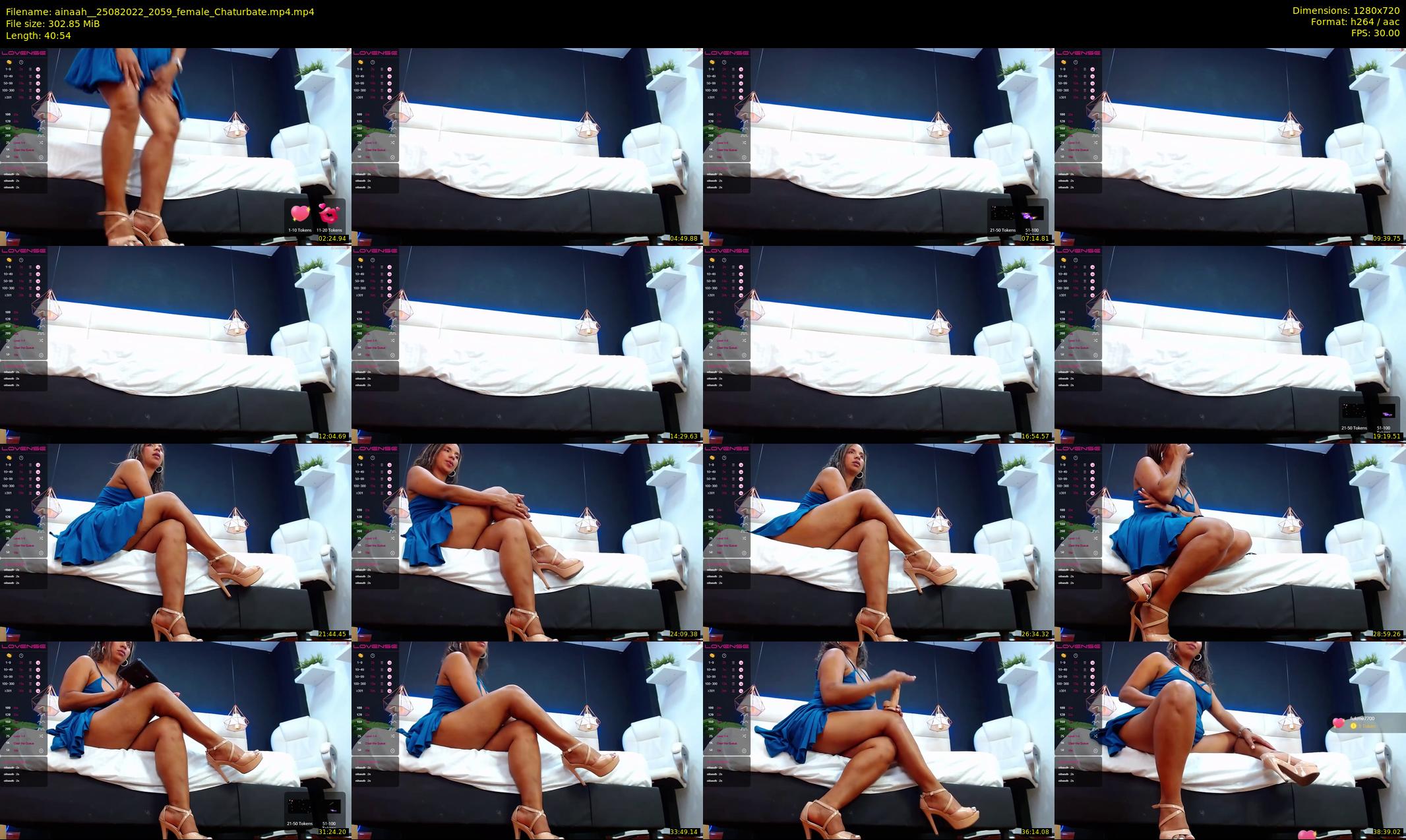 ainaah_ — 41 minute Chaturbate female cam show recording, 720p, Aug 25, 2022