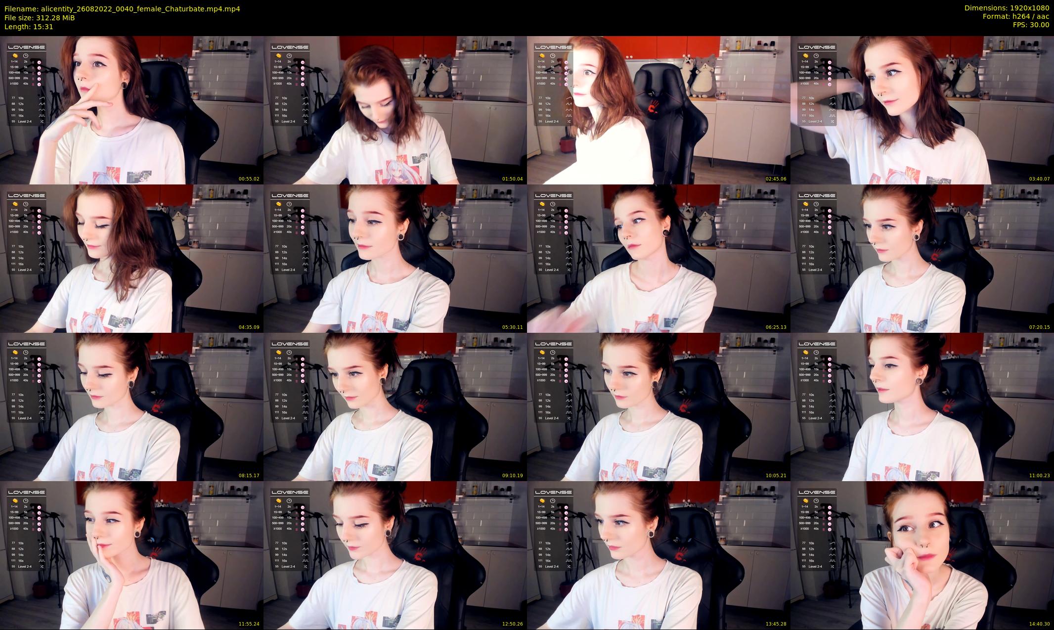 alicentity — 16 minute Chaturbate female cam show recording, 1080p, Aug 26, 2022