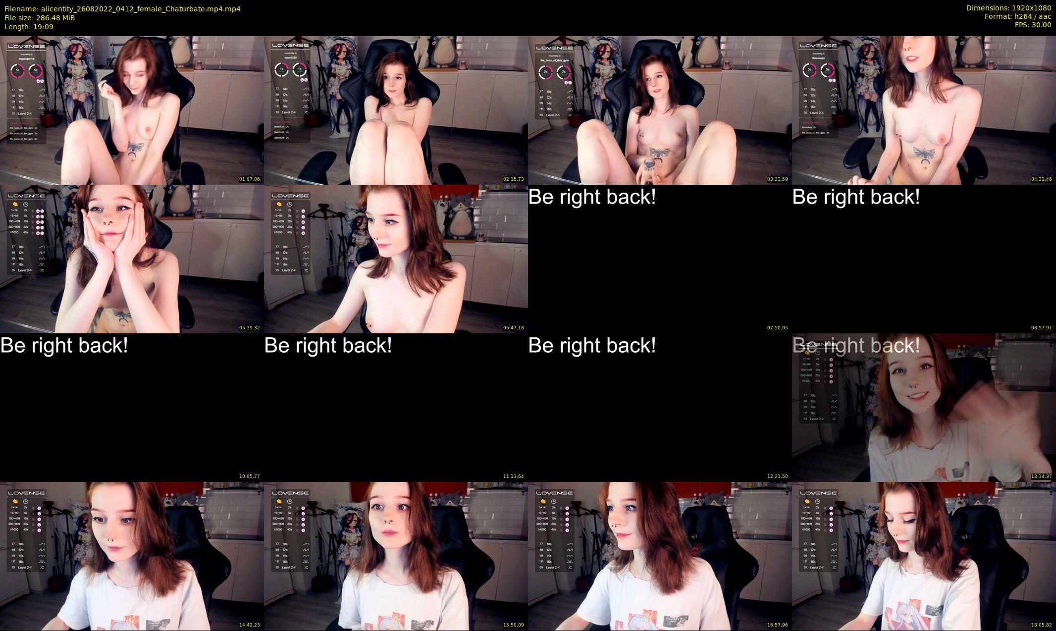 alicentity — 20 minute Chaturbate female cam show recording, 1080p, Aug 26, 2022