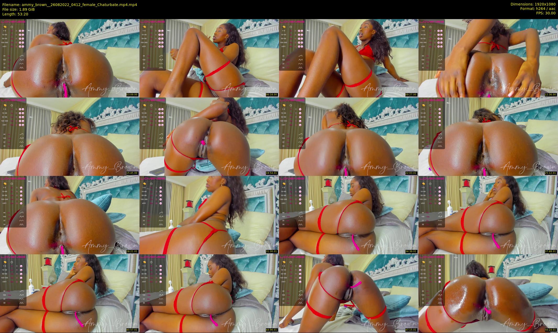ammy_brown_ — 54 minute Chaturbate female cam show recording, 1080p, Aug 26, 2022