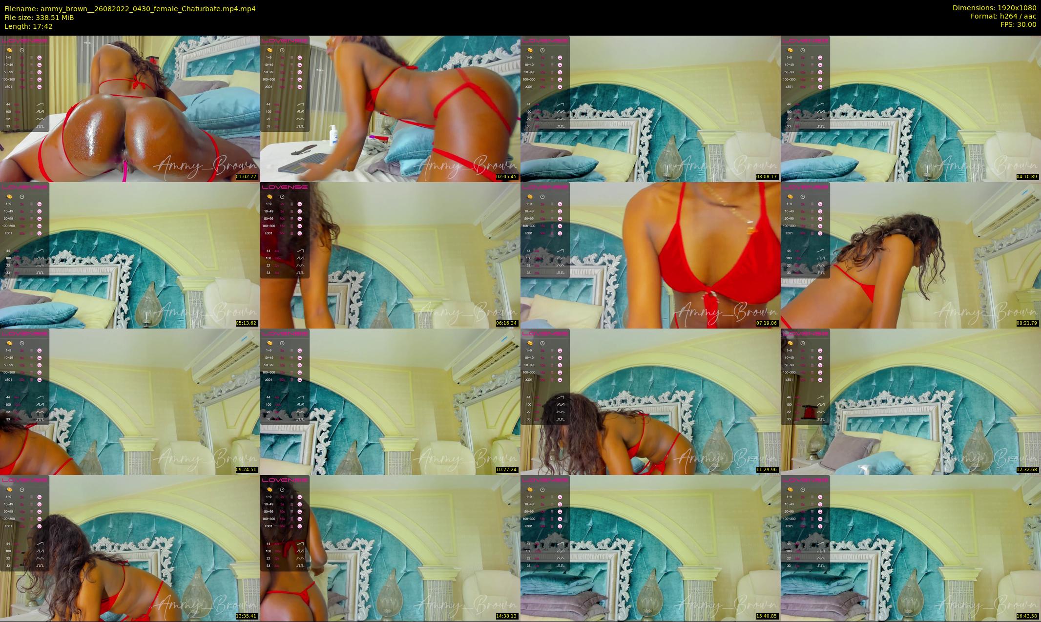 ammy_brown_ — 18 minute Chaturbate female cam show recording, 1080p, Aug 26, 2022
