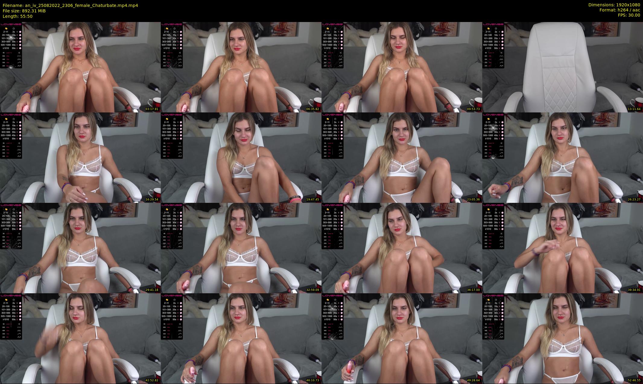 an_iv — 56 minute Chaturbate female cam show recording, 1080p, Aug 25, 2022