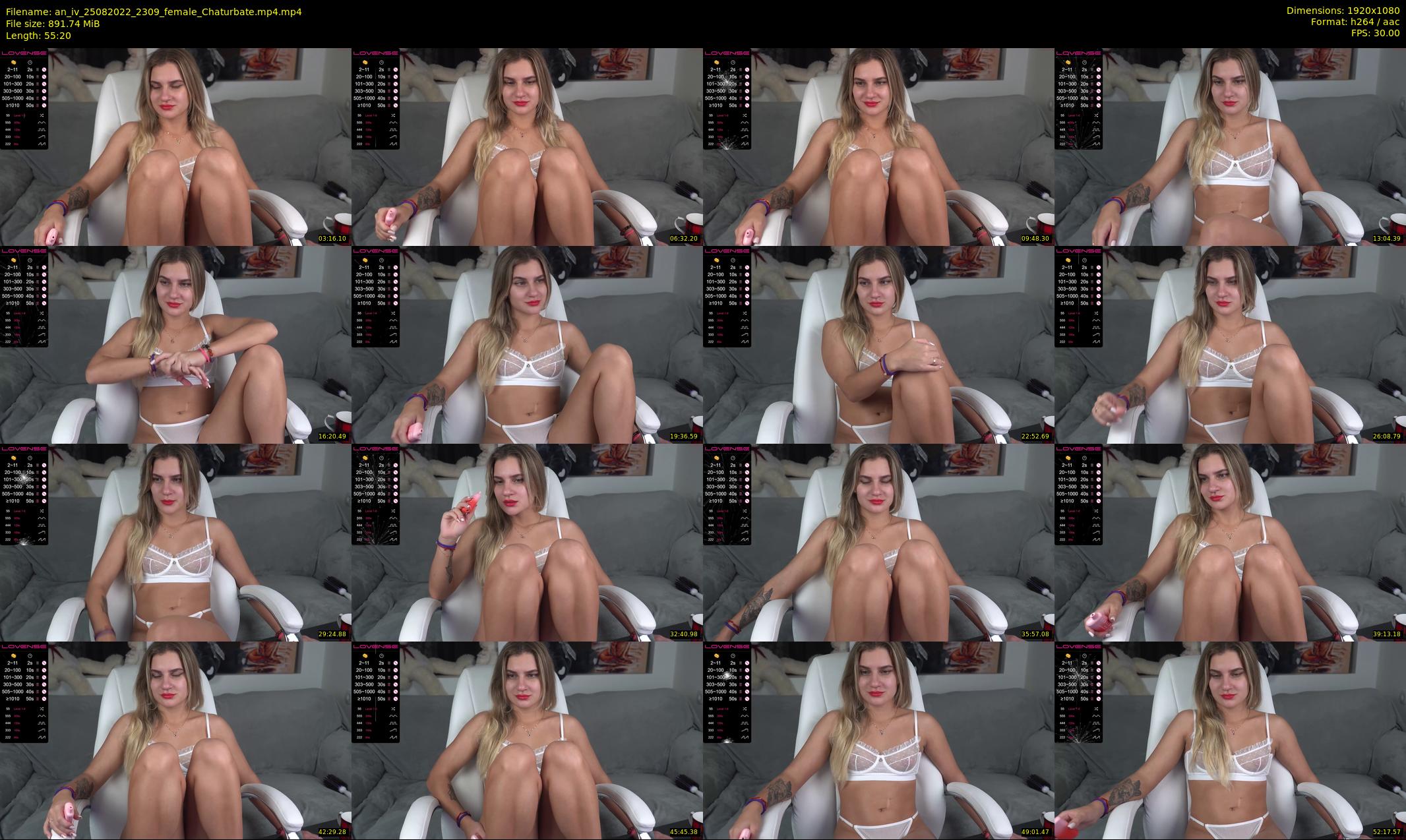 an_iv — 56 minute Chaturbate female cam show recording, 1080p, Aug 25, 2022
