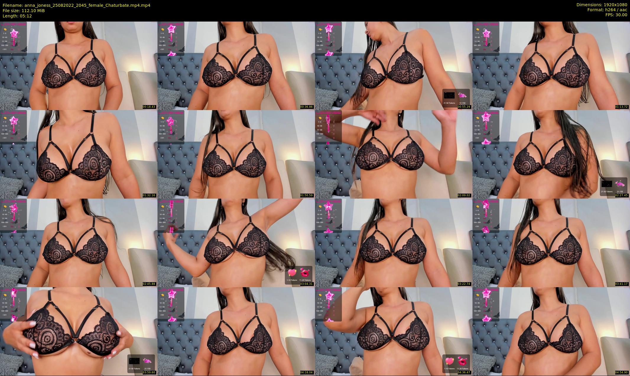 anna_joness — 6 minute Chaturbate female cam show recording, 1080p, Aug 25, 2022