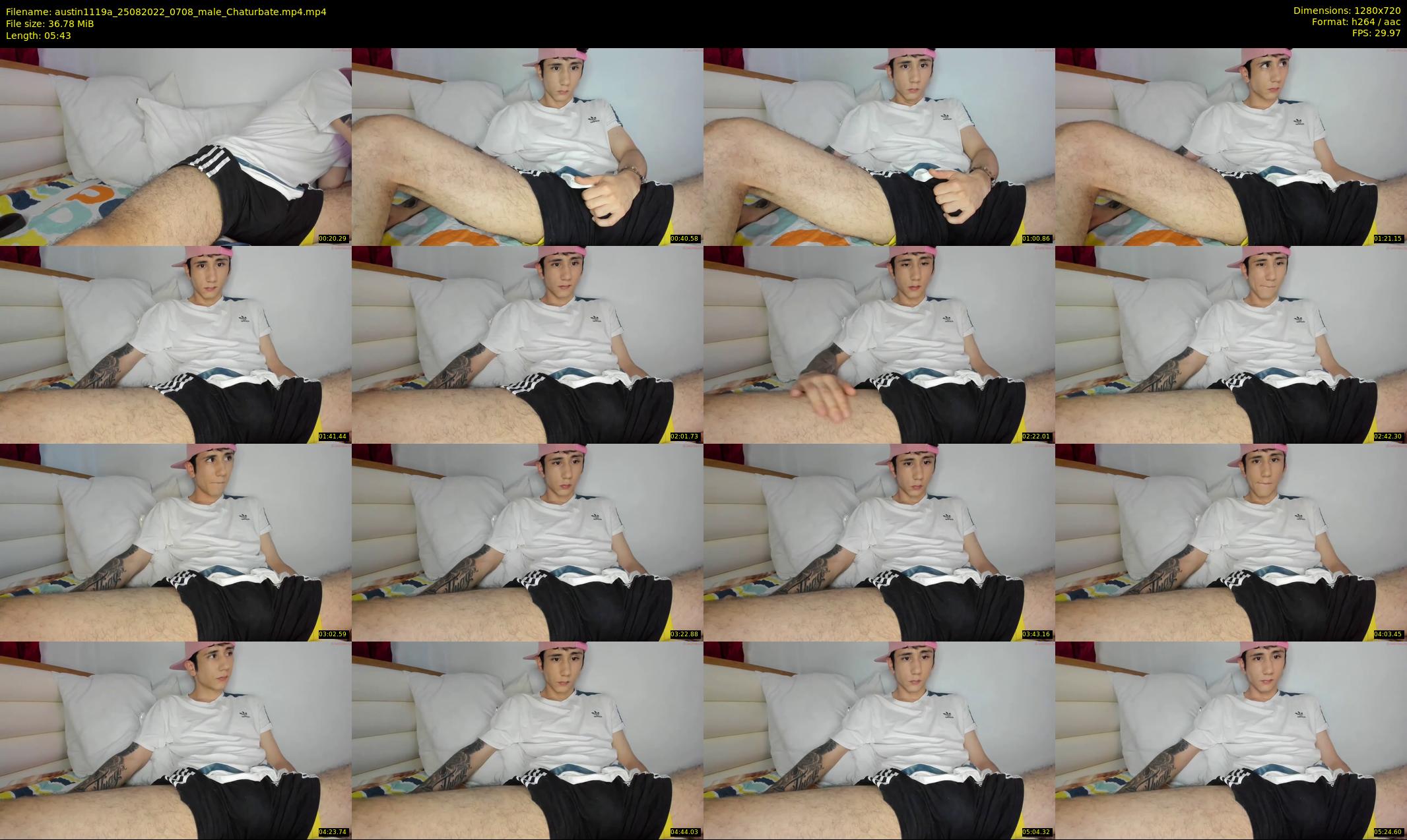 austin1119a — 6 minute Chaturbate male cam show recording, 720p, Aug 25, 2022