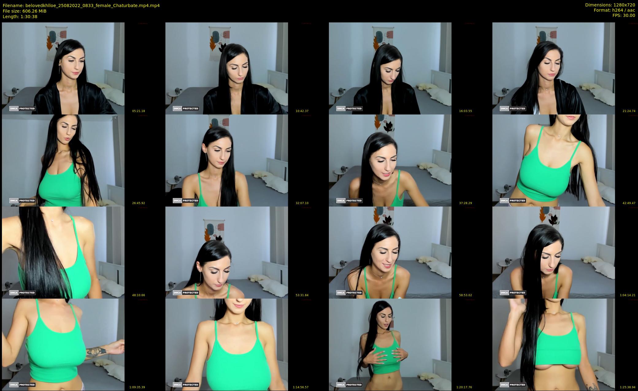 belovedkhlloe — 91 minute Chaturbate female cam show recording, 720p, Aug 25, 2022