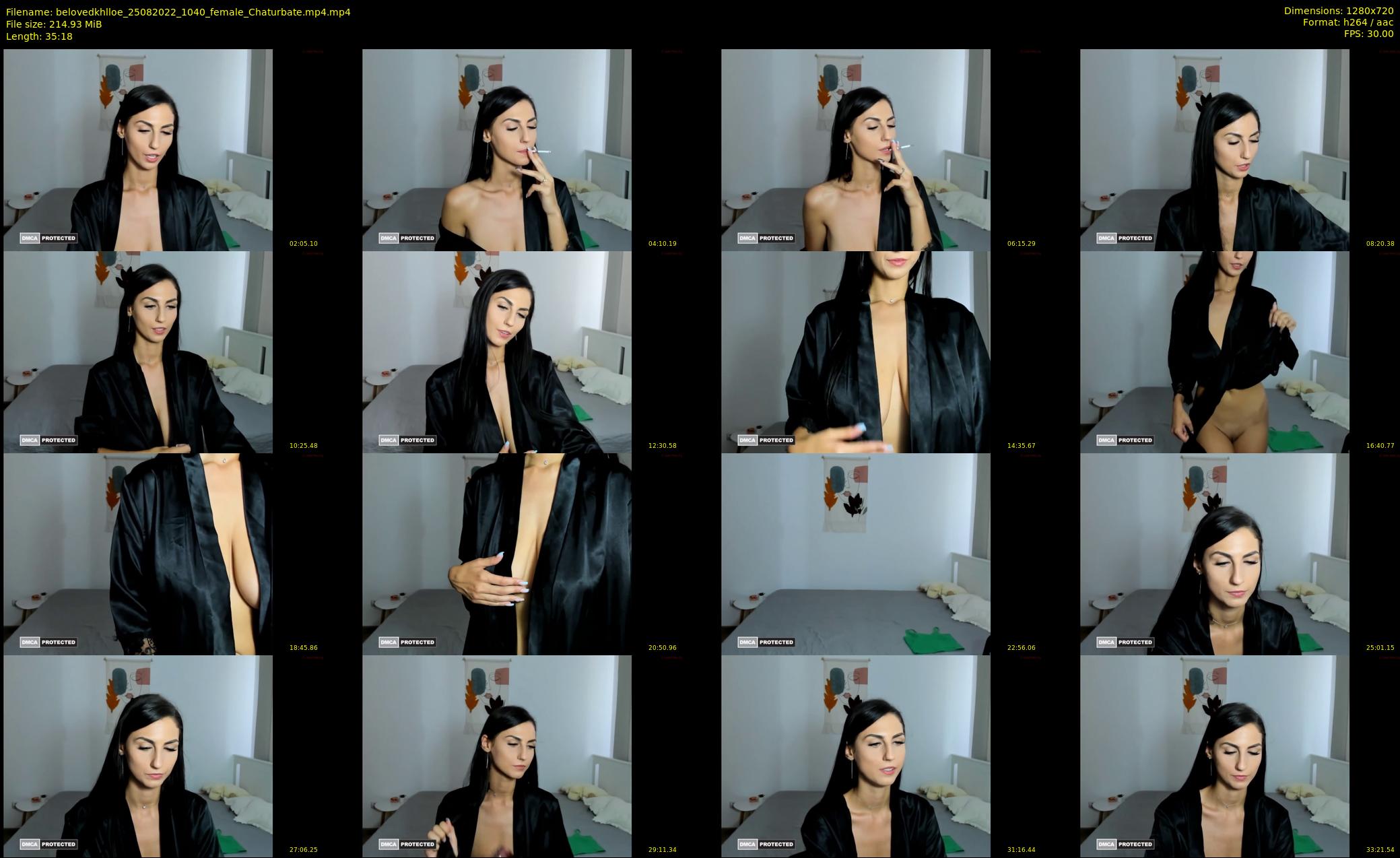 belovedkhlloe — 36 minute Chaturbate female cam show recording, 720p, Aug 25, 2022