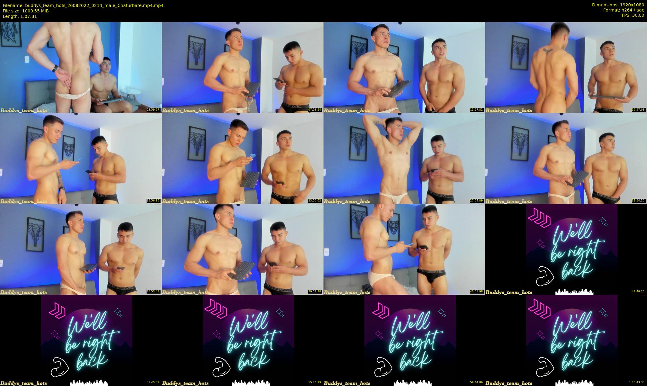 buddys_team_hots — 68 minute Chaturbate couple cam show recording, 1080p, Aug 26, 2022