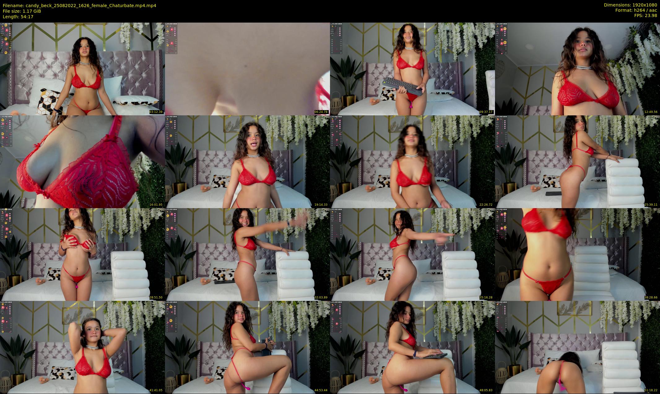 candy_beck — 55 minute Chaturbate female cam show recording, 1080p, Aug 25, 2022