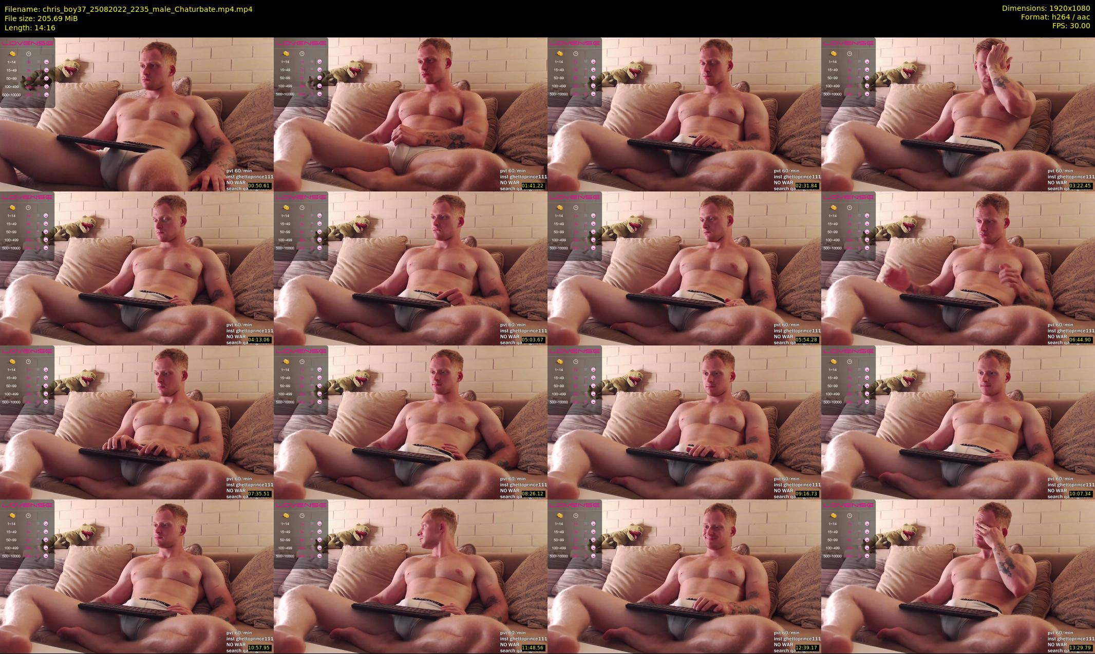 chris_boy37 — 15 minute Chaturbate male cam show recording, 1080p, Aug 25, 2022