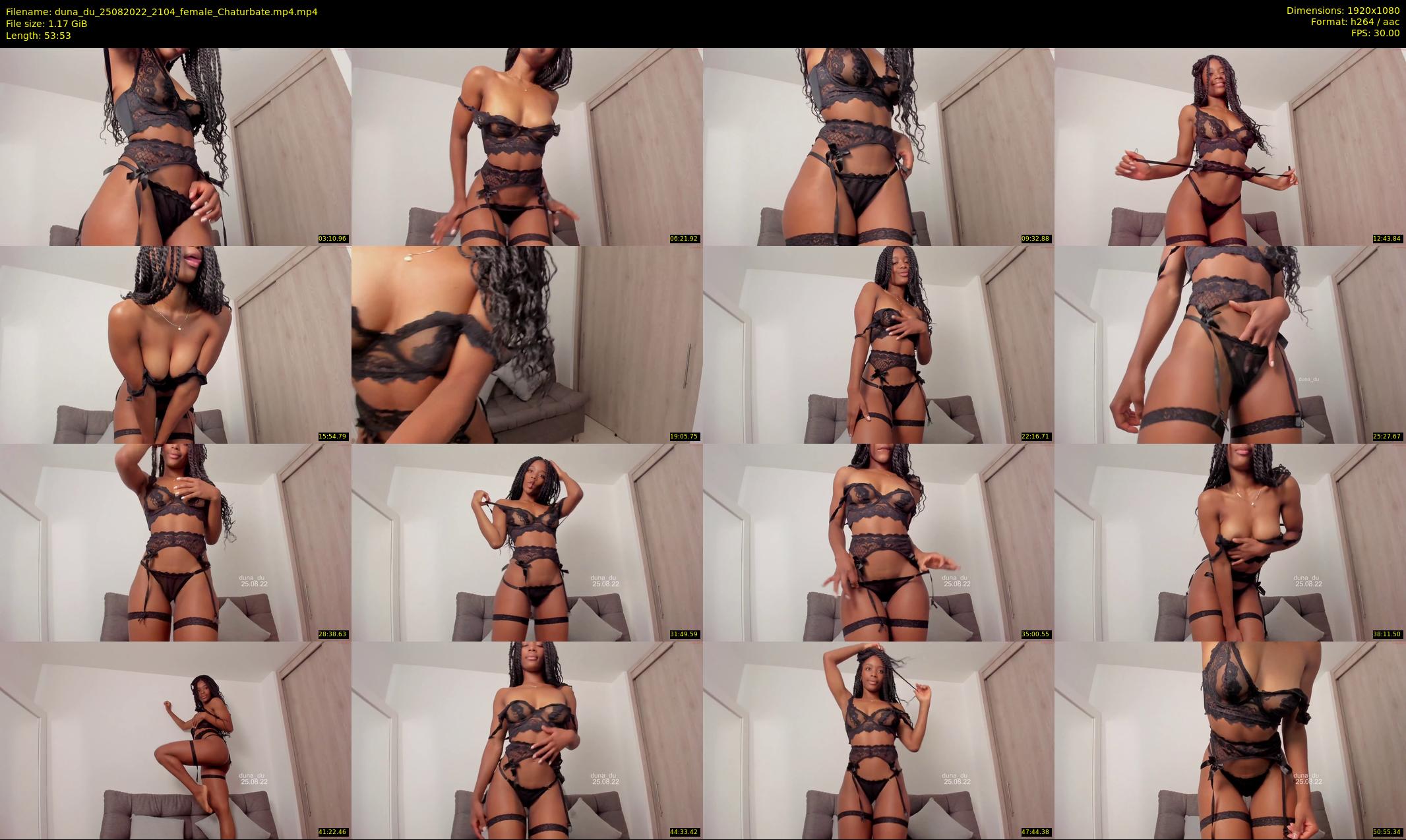 duna_du — 54 minute Chaturbate female cam show recording, 1080p, Aug 25, 2022