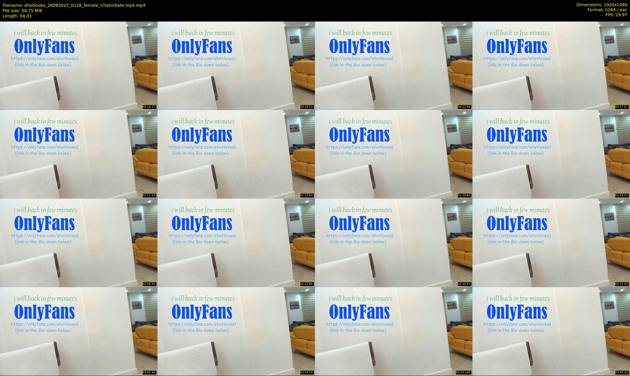 ehotlovea — 5 minute Chaturbate female cam show recording, 1080p, Aug 26, 2022
