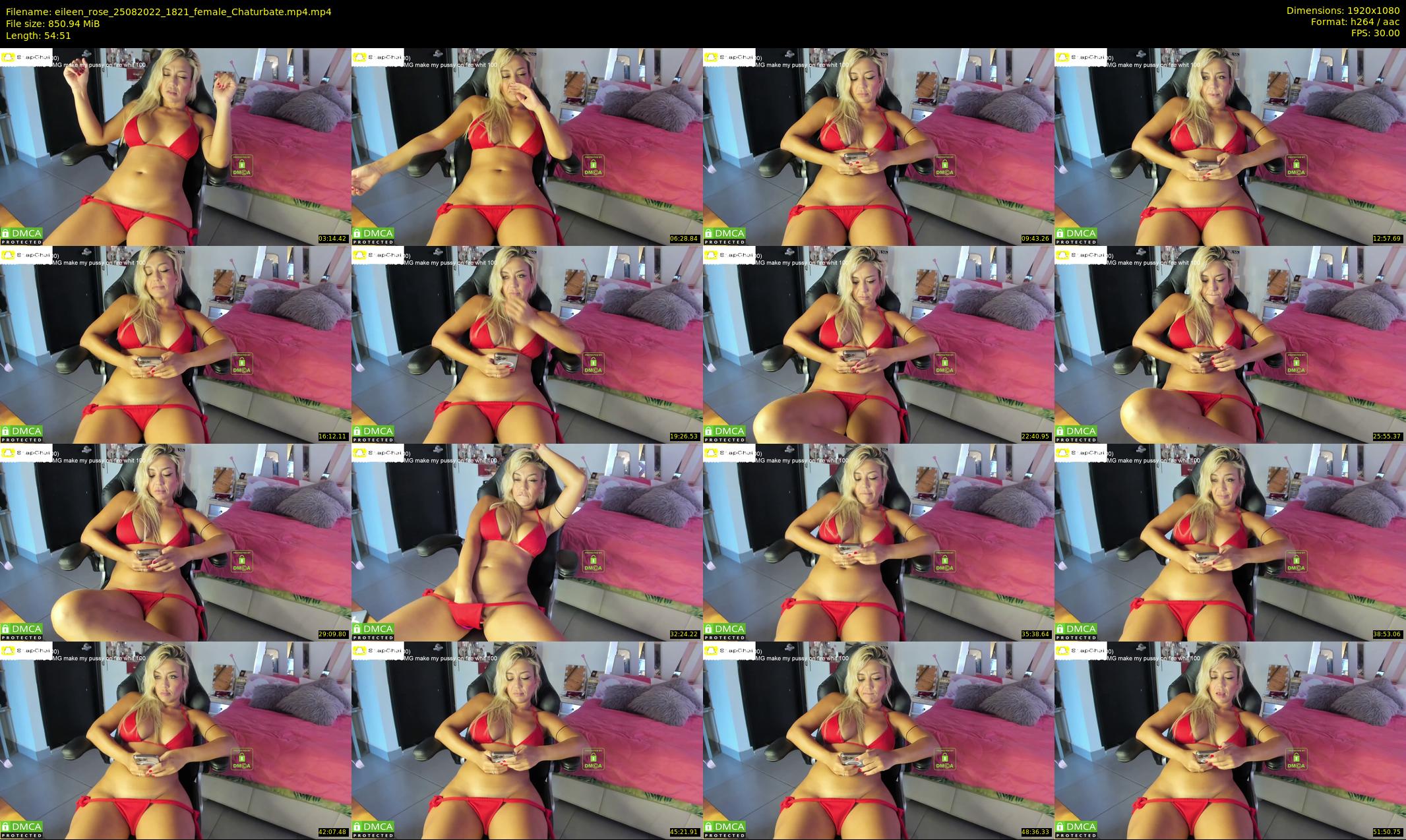 eileen_rose — 55 minute Chaturbate female cam show recording, 1080p, Aug 25, 2022