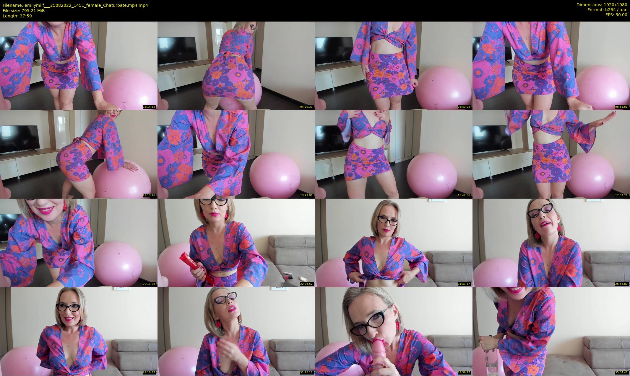 emilymilf__ — 38 minute Chaturbate female cam show recording, 1080p, Aug 25, 2022