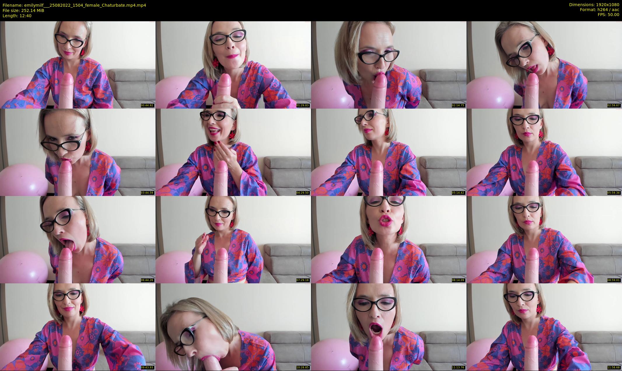 emilymilf__ — 13 minute Chaturbate female cam show recording, 1080p, Aug 25, 2022