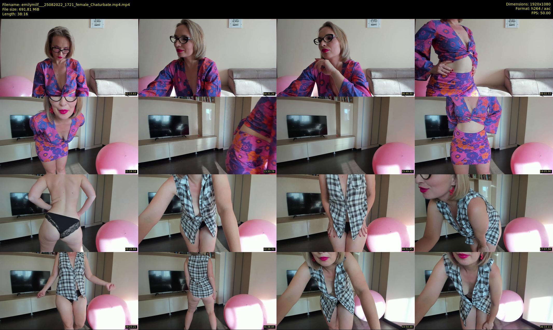 emilymilf__ — 39 minute Chaturbate female cam show recording, 1080p, Aug 25, 2022