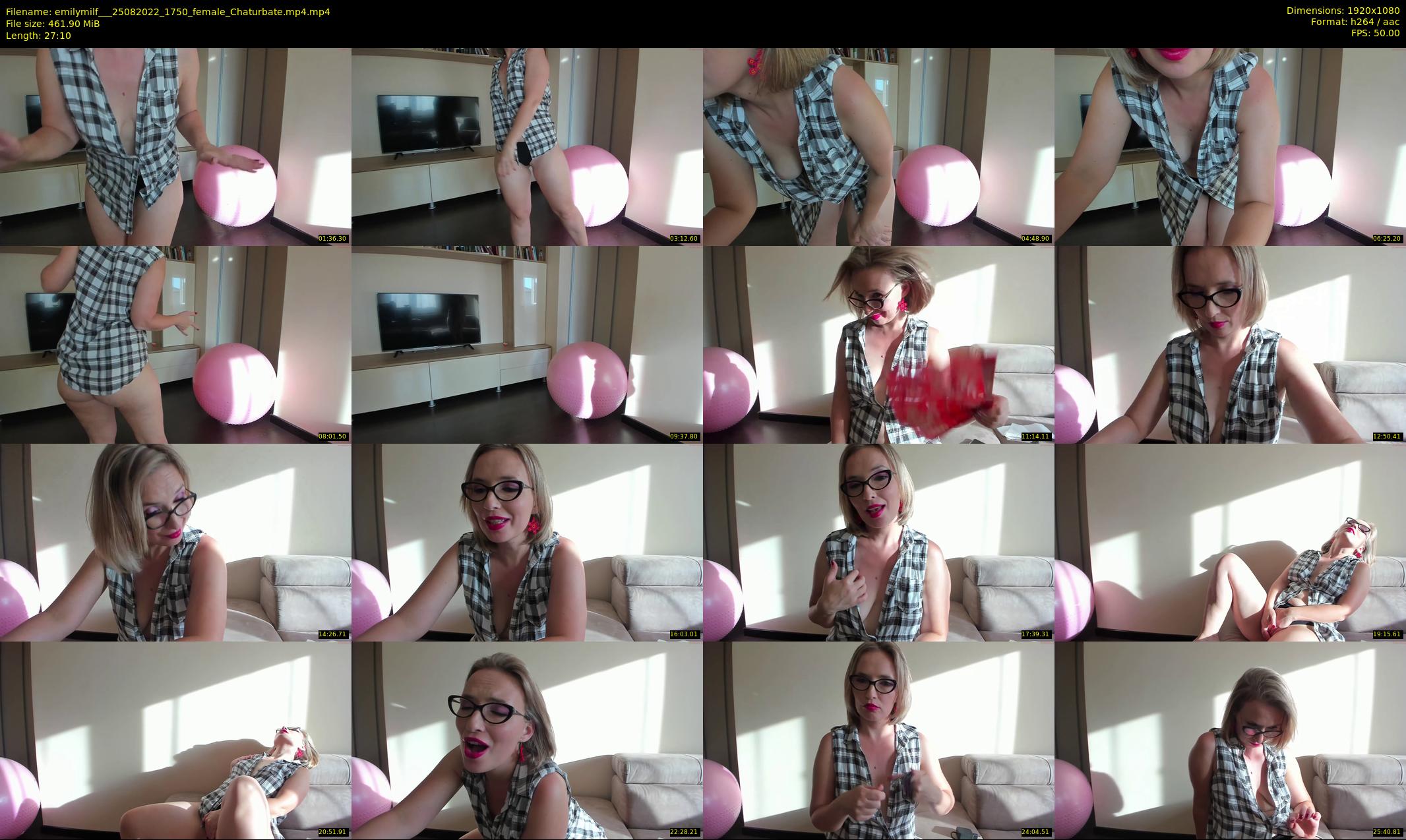 emilymilf__ — 28 minute Chaturbate female cam show recording, 1080p, Aug 25, 2022