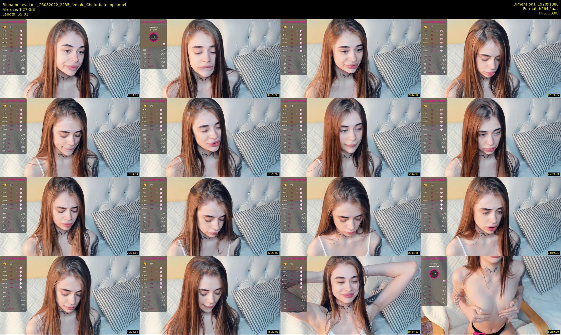 evalanis — 56 minute Chaturbate couple cam show recording, 1080p, Aug 25, 2022