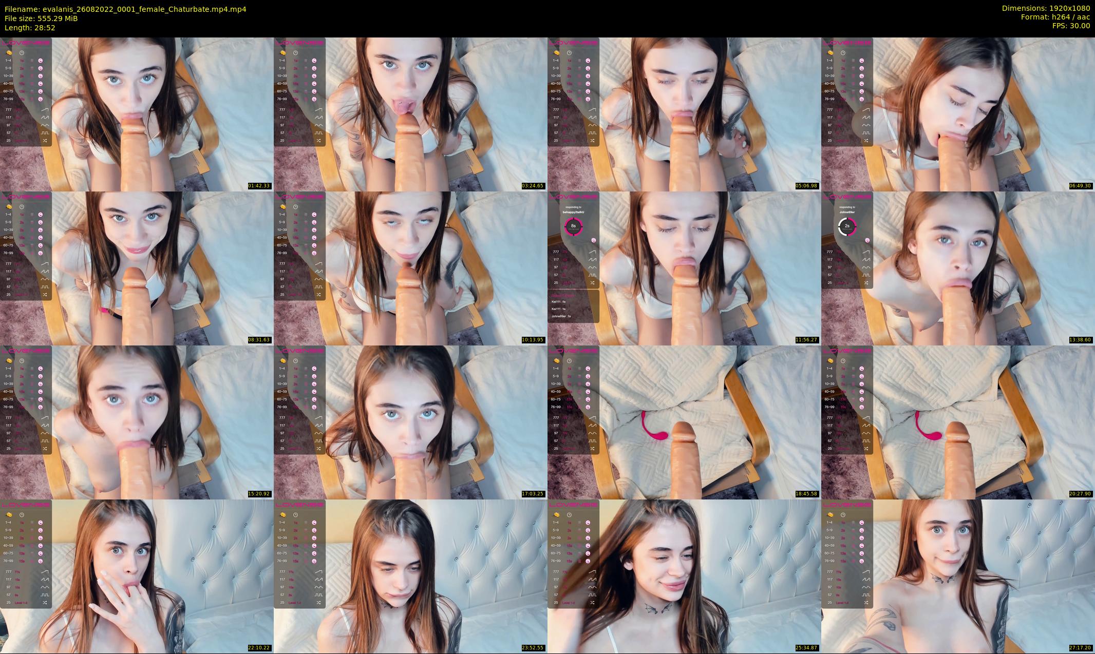 evalanis — 29 minute Chaturbate couple cam show recording, 1080p, Aug 26, 2022