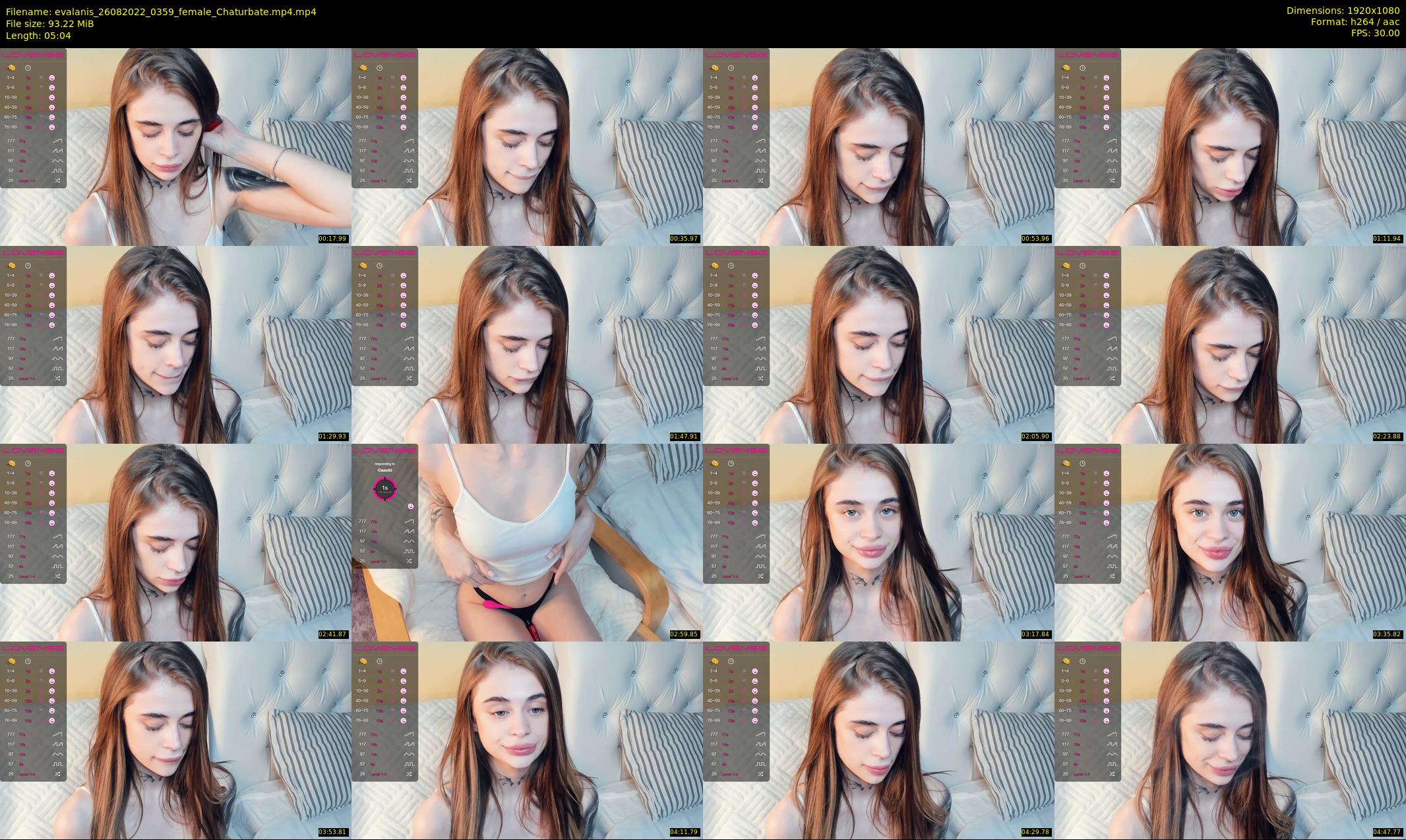 evalanis — 6 minute Chaturbate couple cam show recording, 1080p, Aug 26, 2022